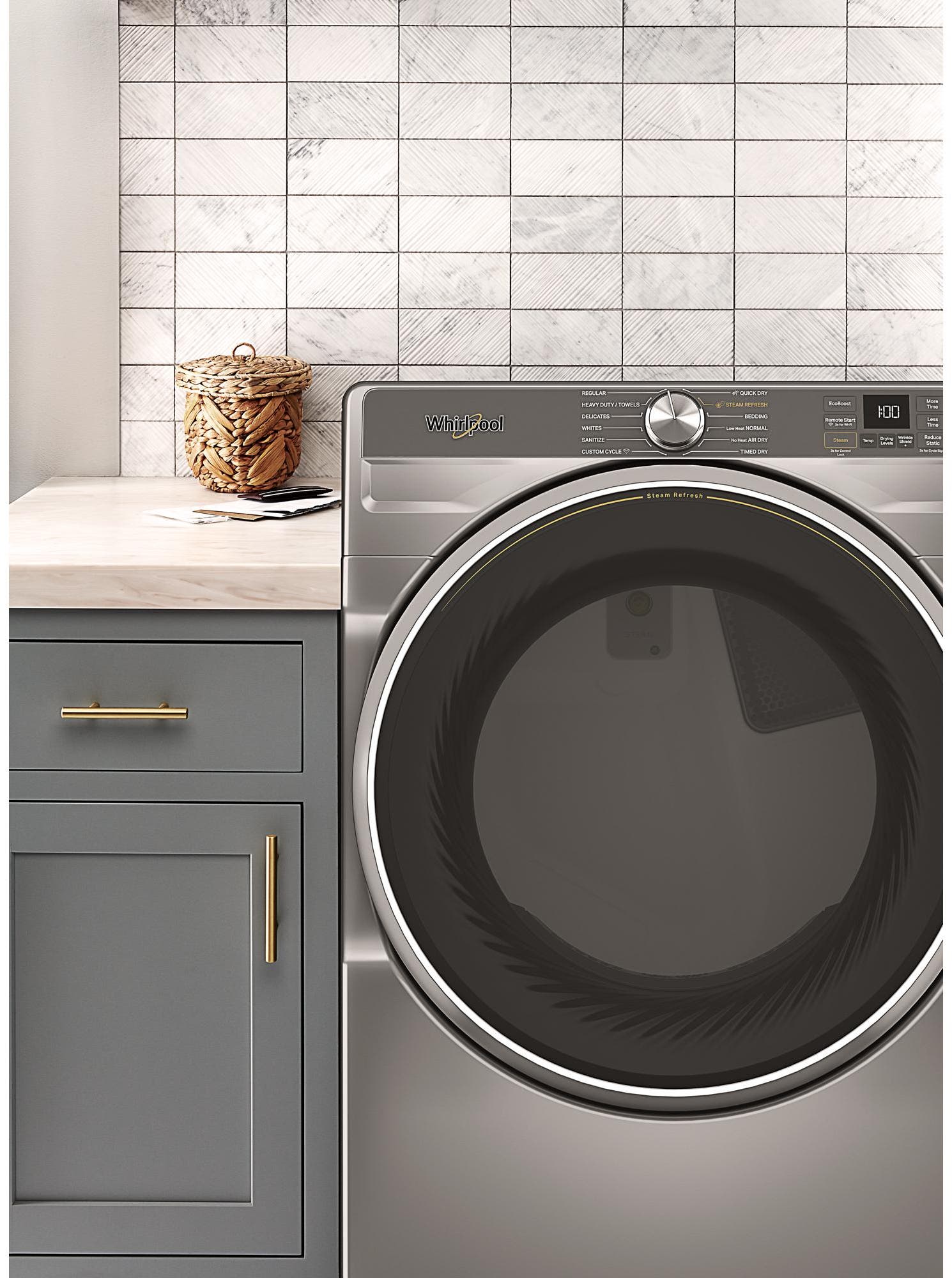 Whirlpool WED6720RR Silver