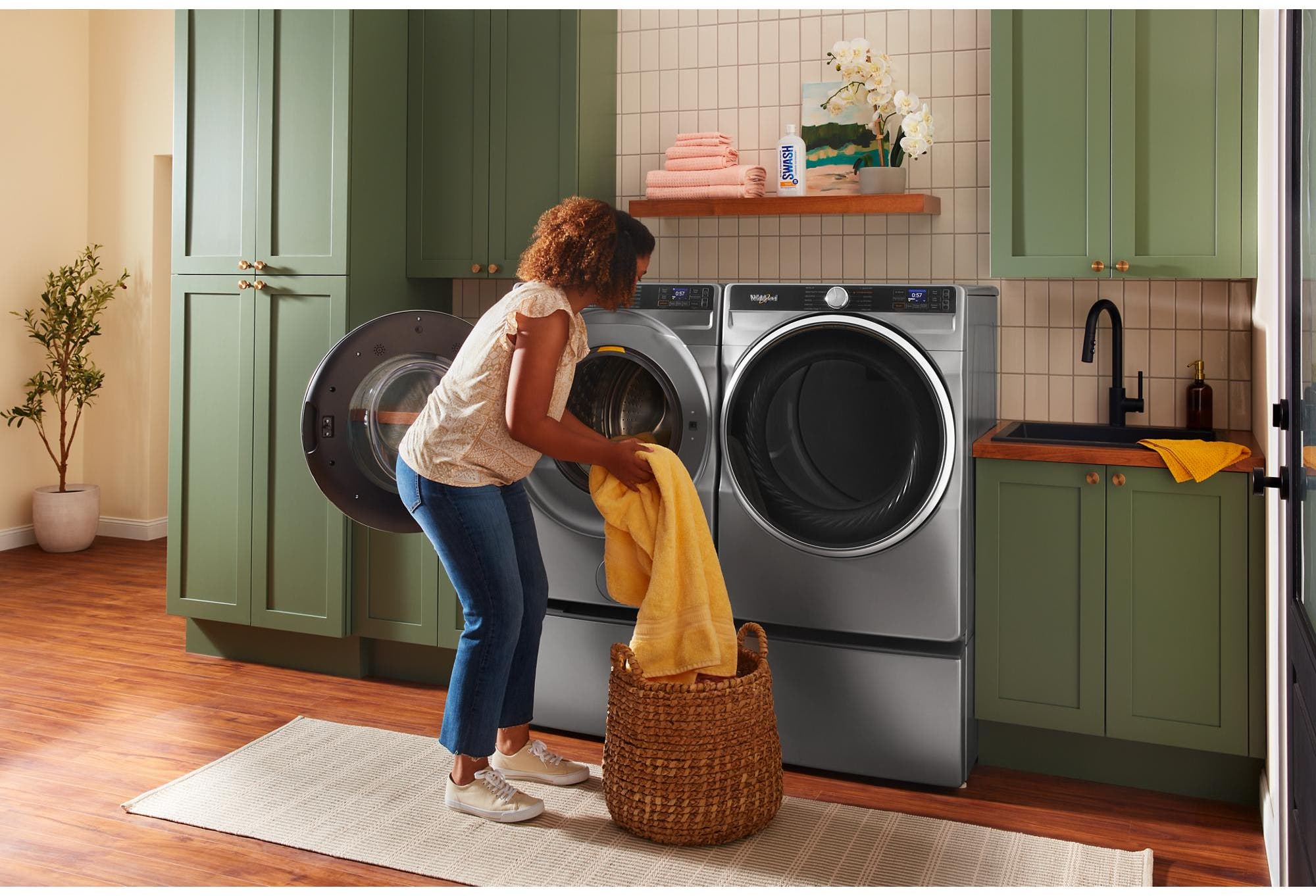 Whirlpool WED6720RR Silver