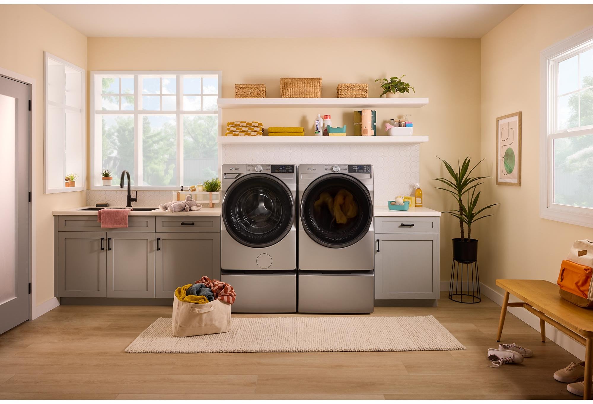Whirlpool WED6720RR 27 Inch Smart Front Load Electric Dryer