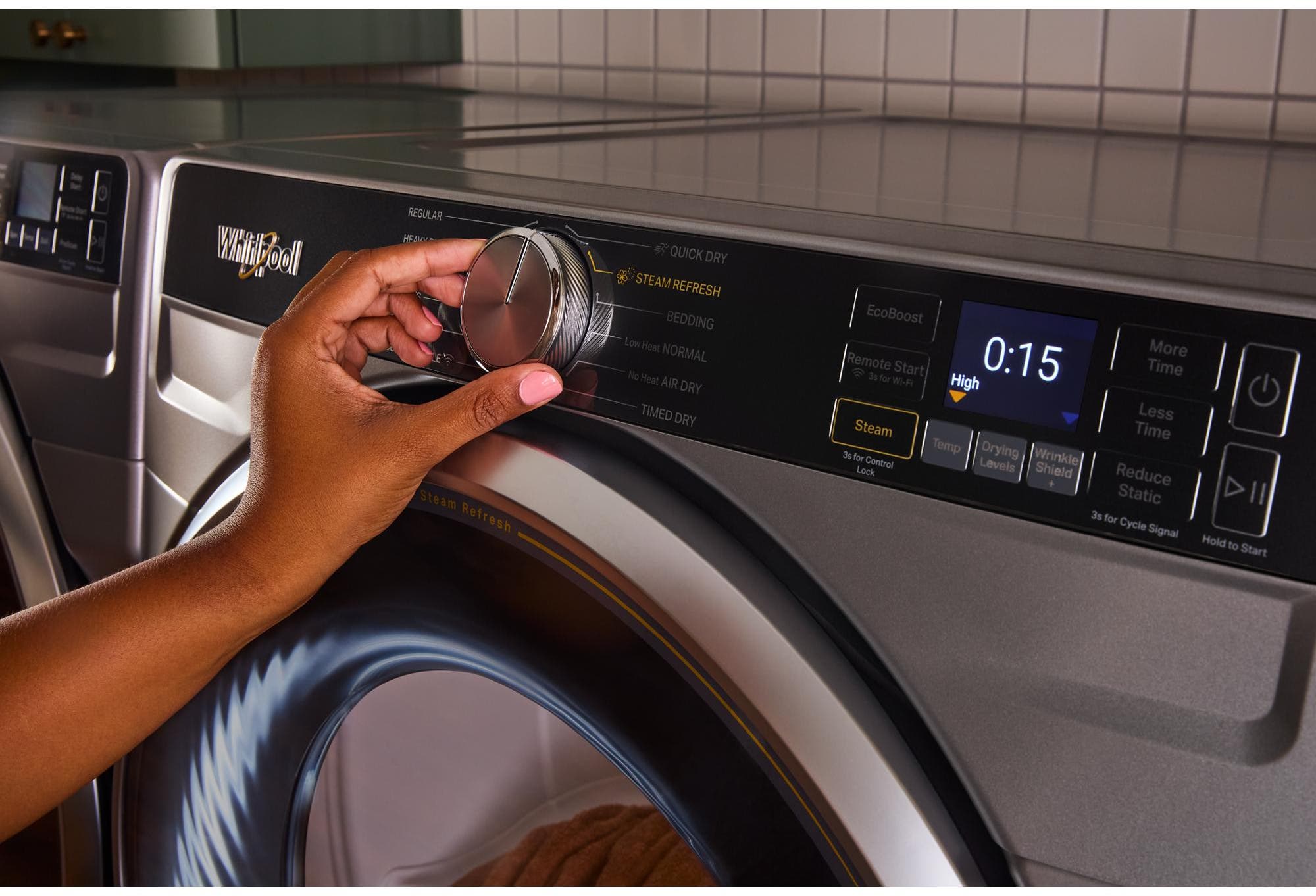 Whirlpool WED6720RR Silver