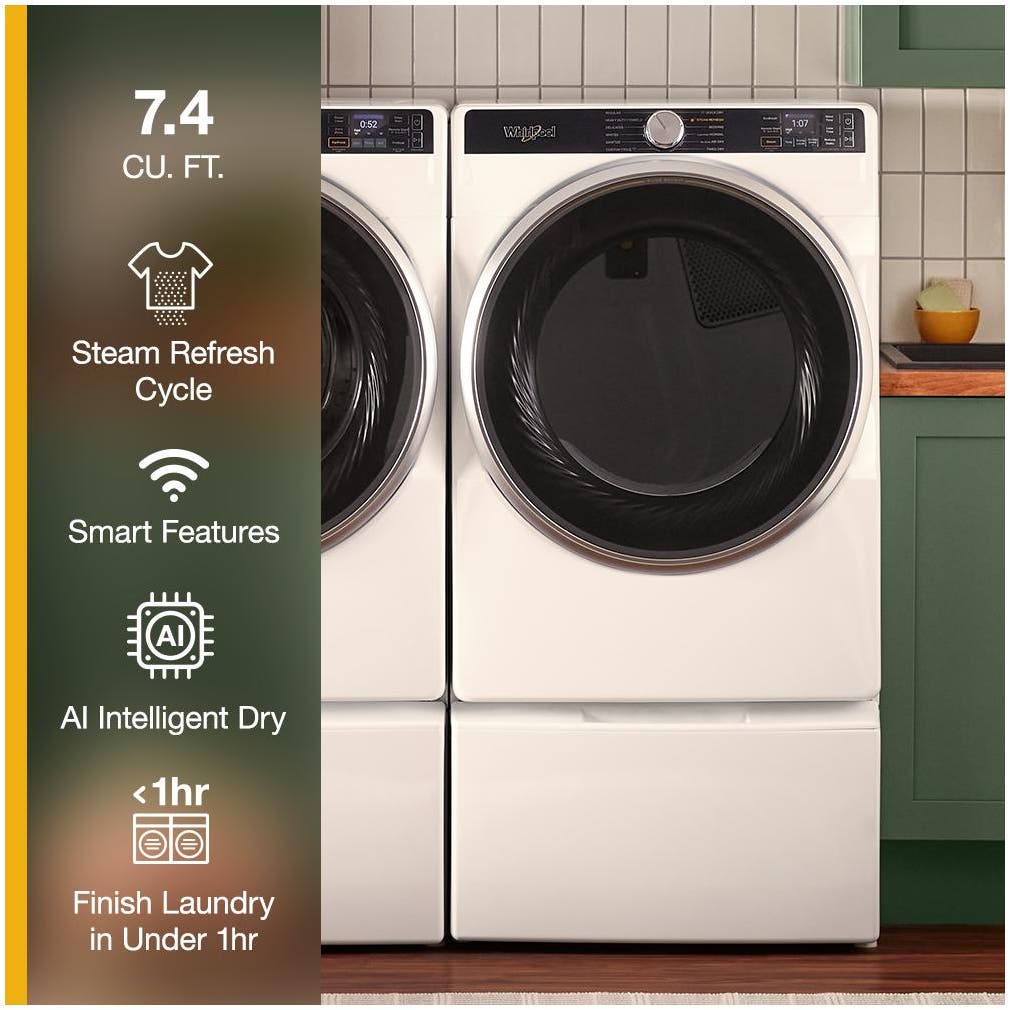 Whirlpool WED6720RW White