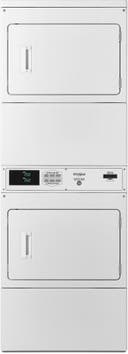 27 Inch Commercial Gas Stack Dryer, Non-Coin