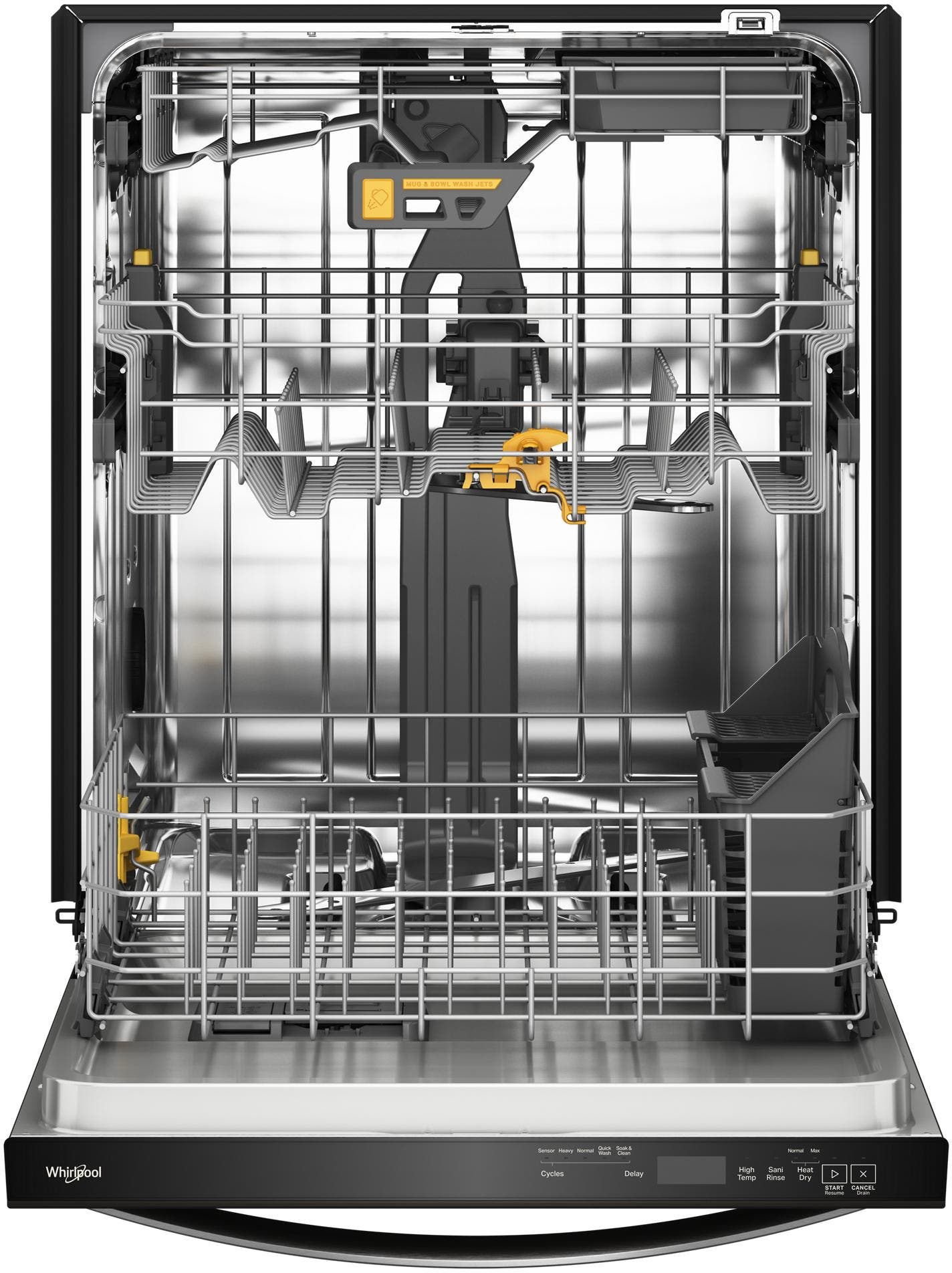 Whirlpool WDTS8024SV Fingerprint-Resistant Black Stainless Steel