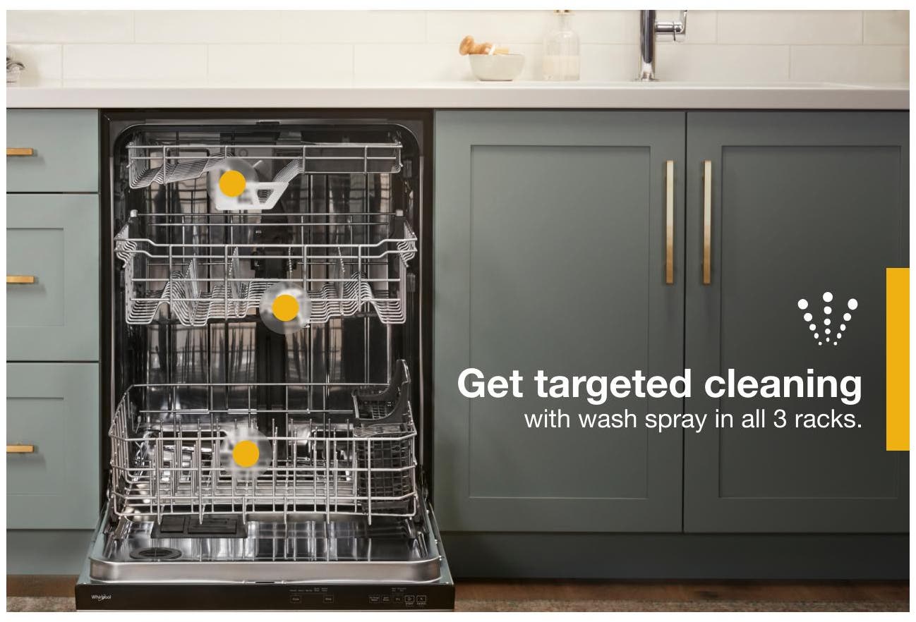 Whirlpool WDTS7024RZ Fingerprint Resistant Stainless Steel