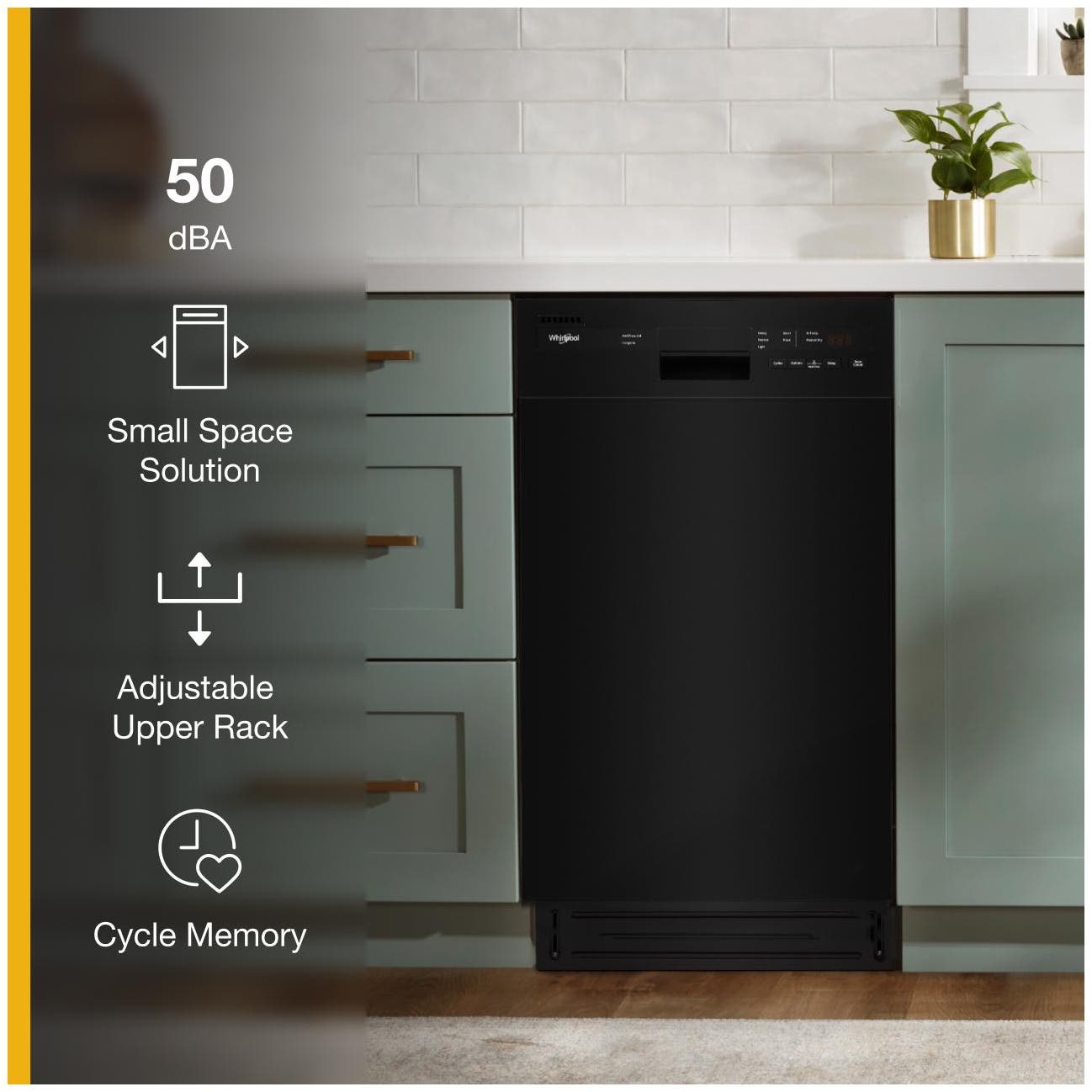 Whirlpool WDPS5118PB Black