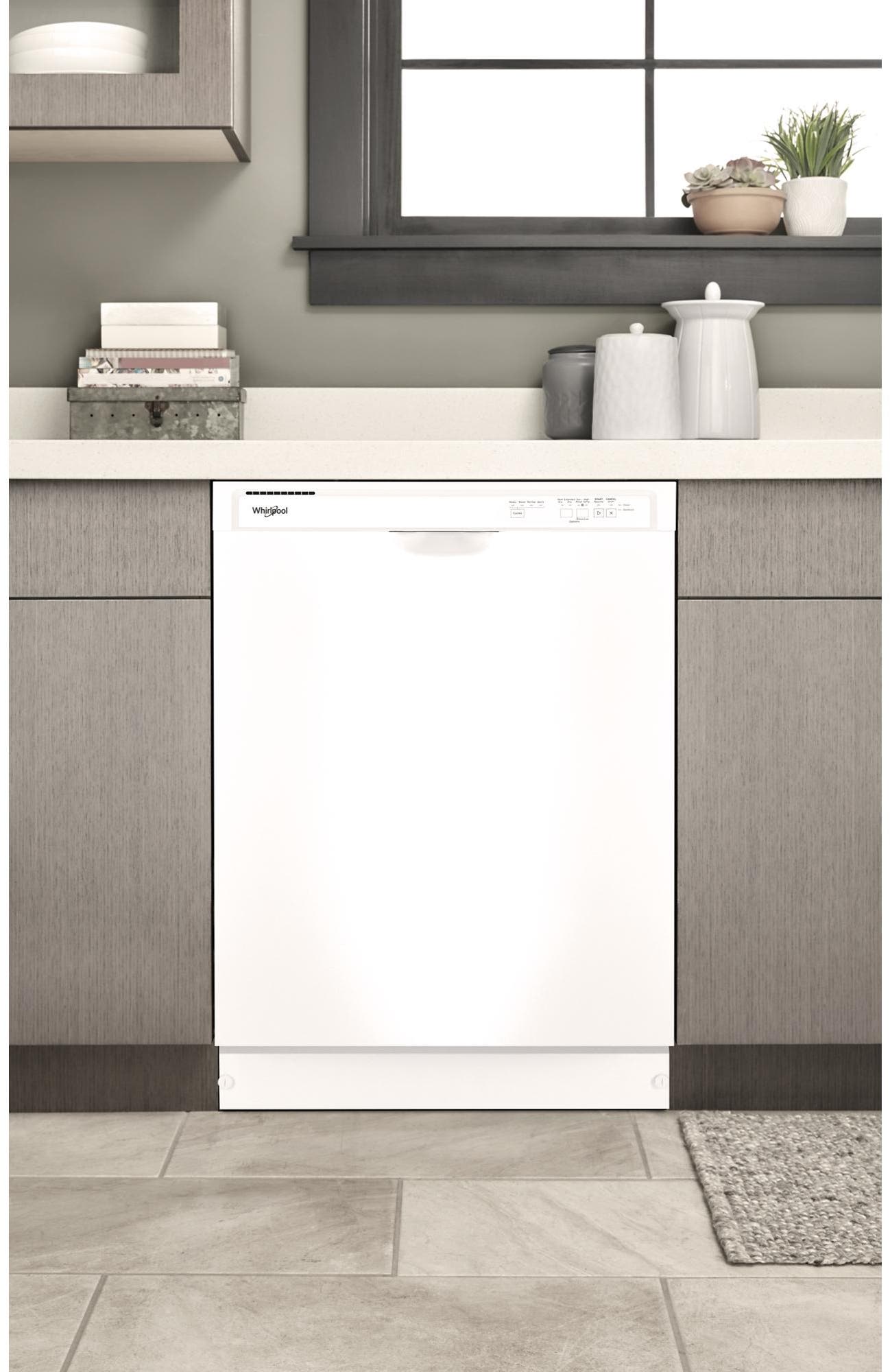 Whirlpool WDF341PAPW White