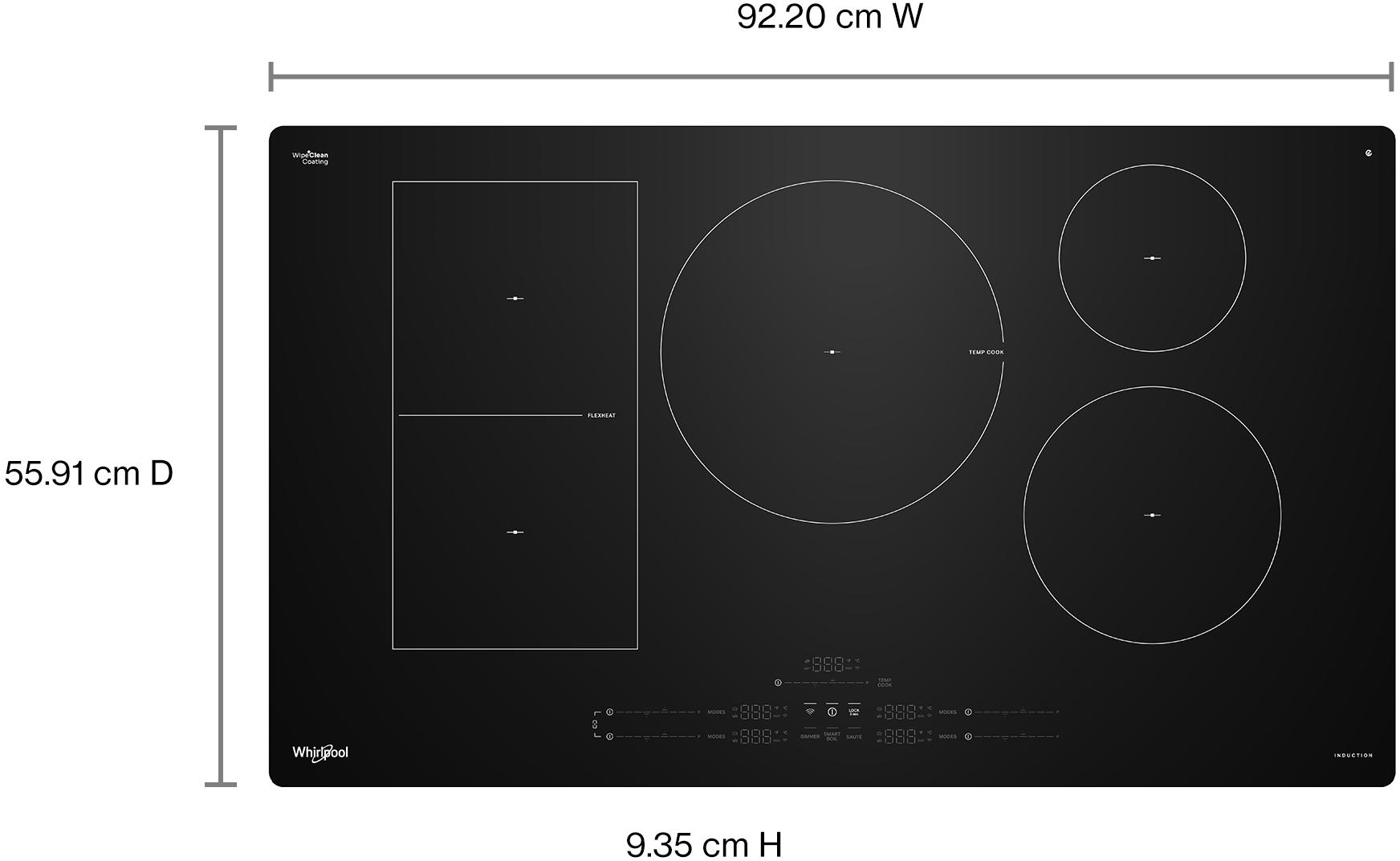 Whirlpool WCIT7536SB Black