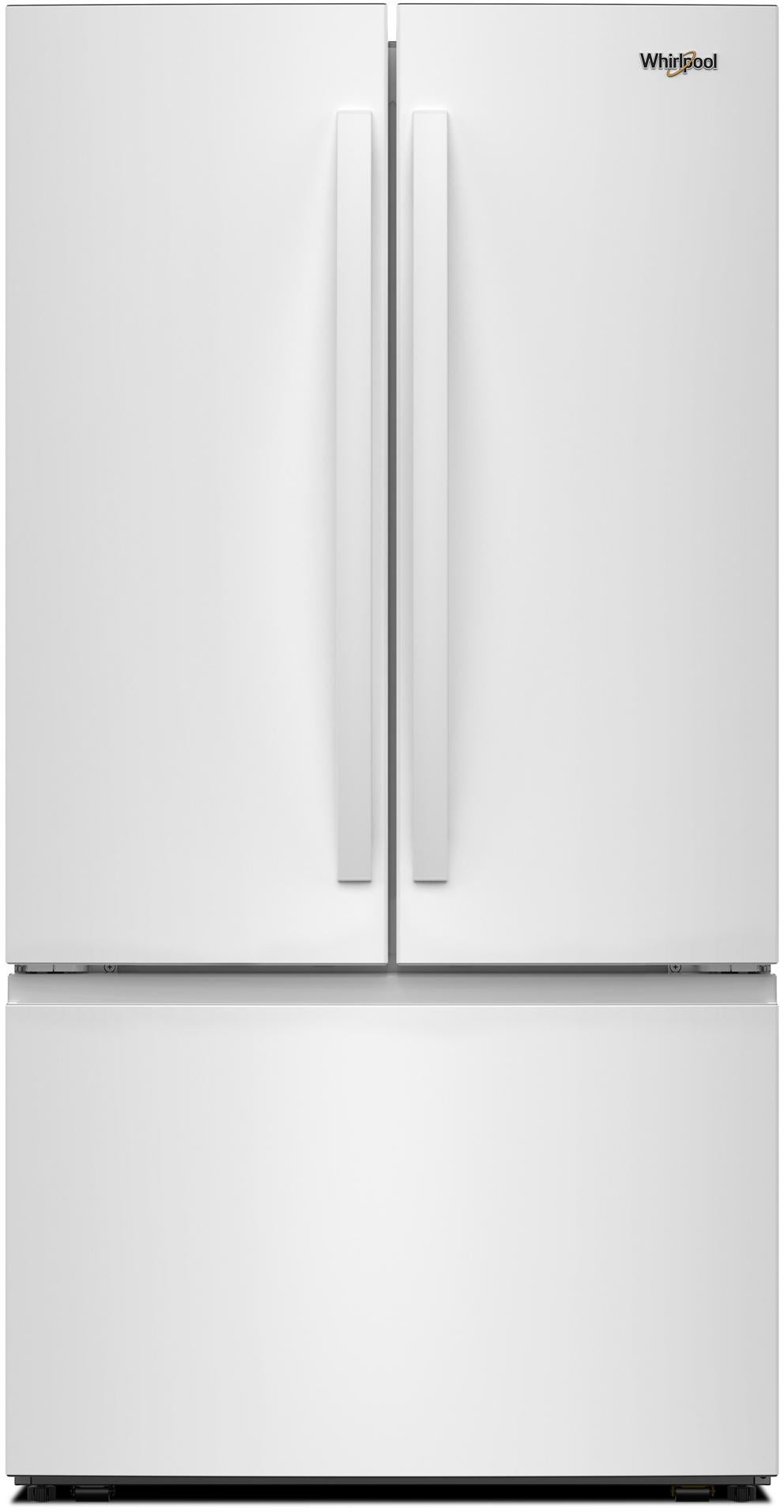 Whirlpool WRFF3136SW 36 Inch Freestanding French Door Bottom Mount