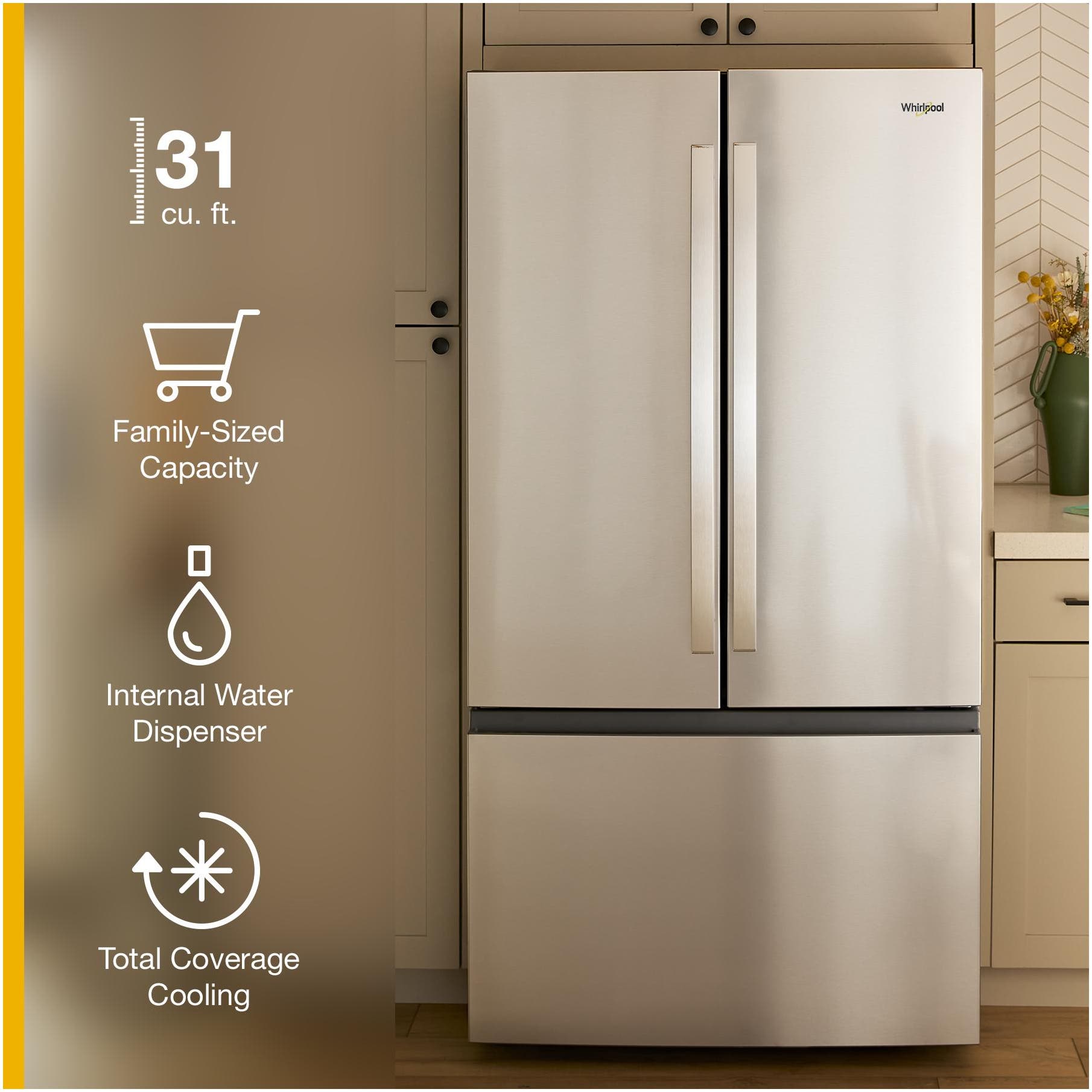 Whirlpool WRFF3336SB Black