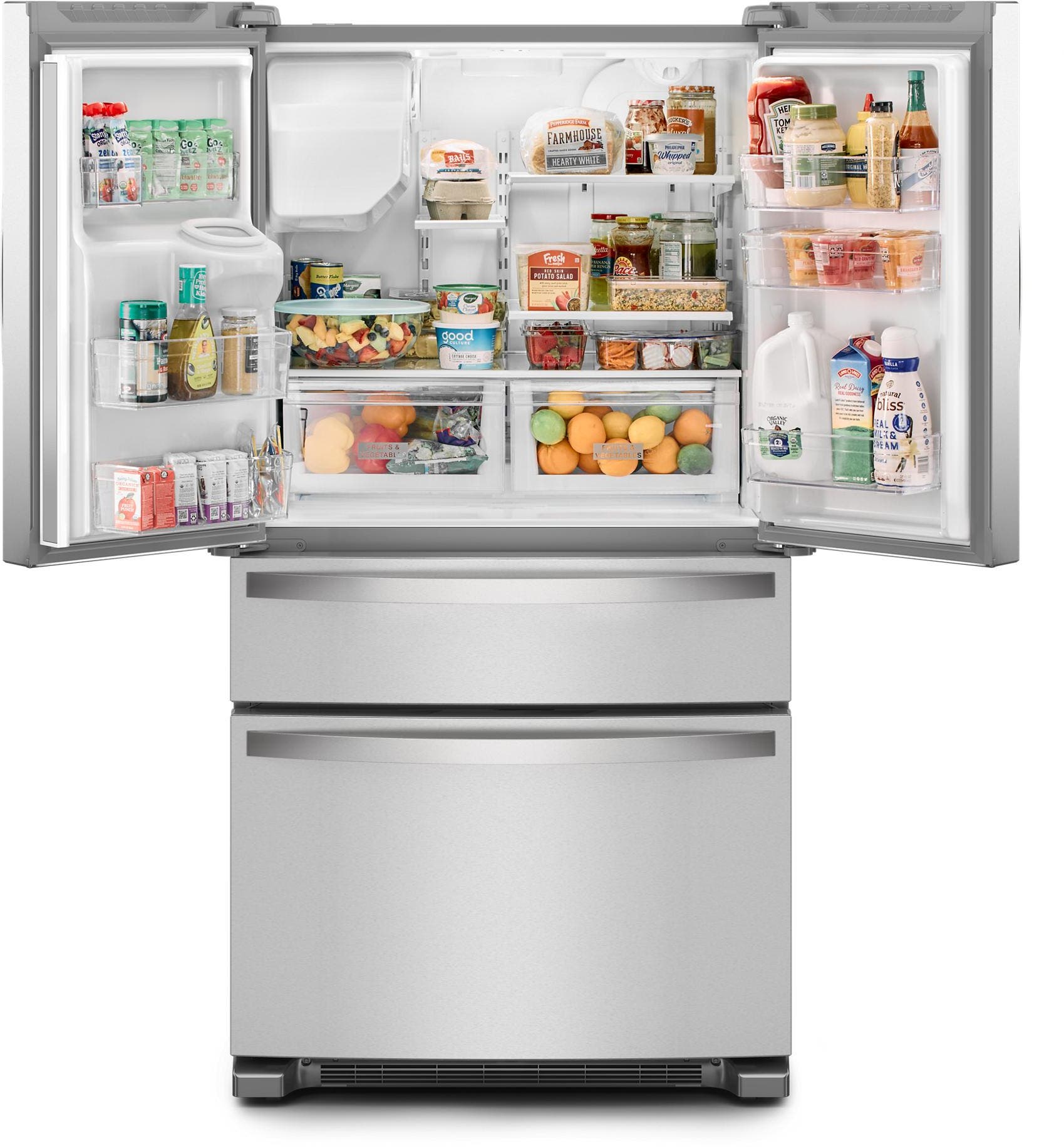 Whirlpool WRMF3636RZ Fingerprint-Resistant Stainless Steel