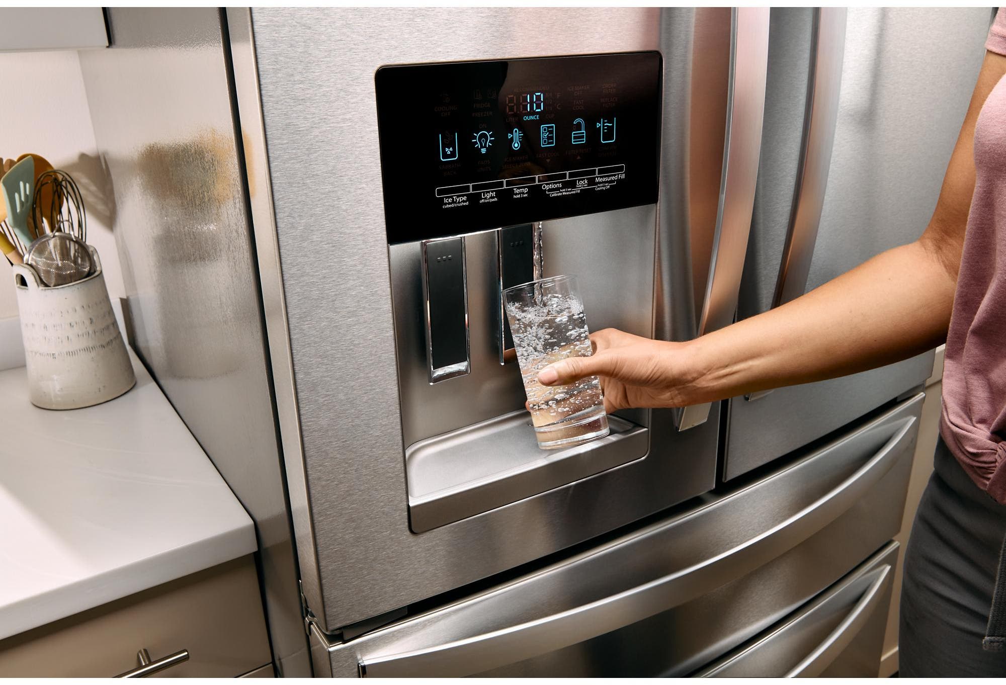 Whirlpool WRMF3636RZ Fingerprint-Resistant Stainless Steel