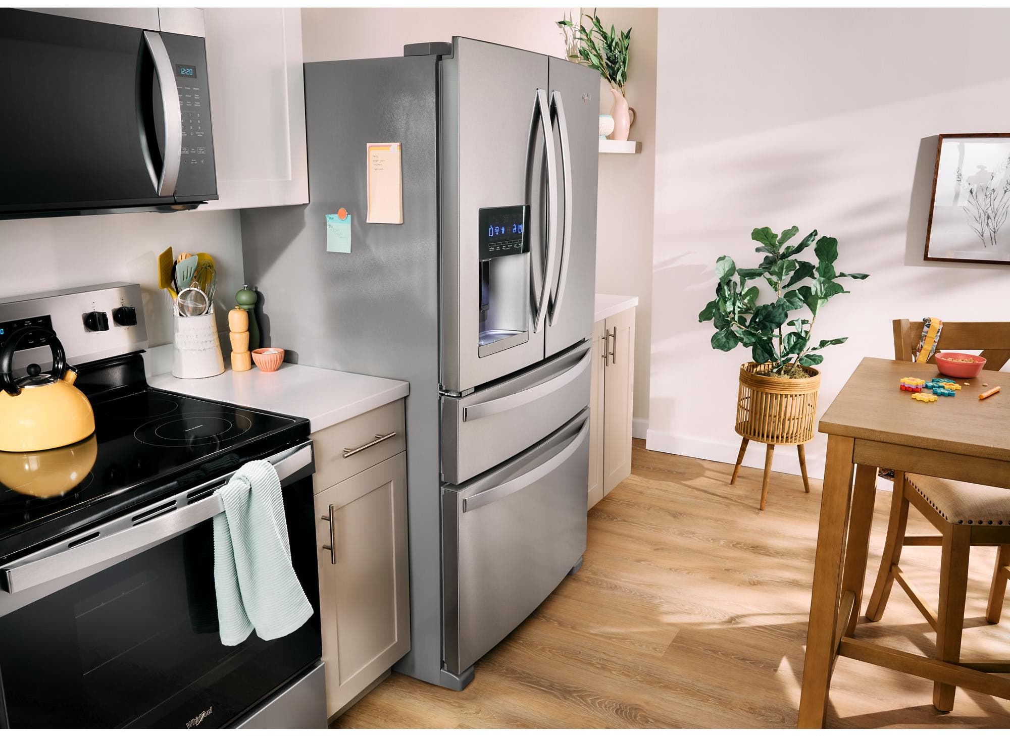 Whirlpool WRMF3636RZ Fingerprint-Resistant Stainless Steel