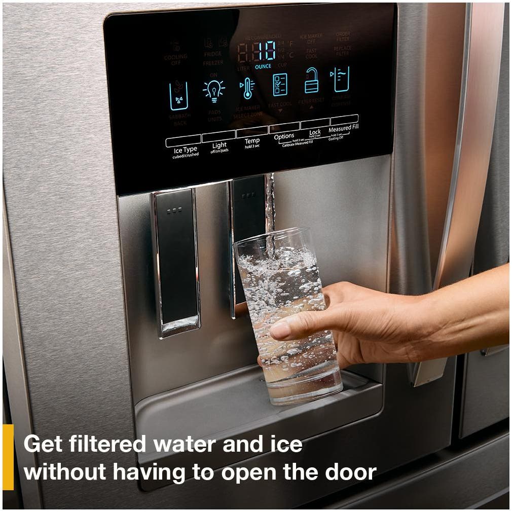 Whirlpool WRMF3636RZ Fingerprint-Resistant Stainless Steel