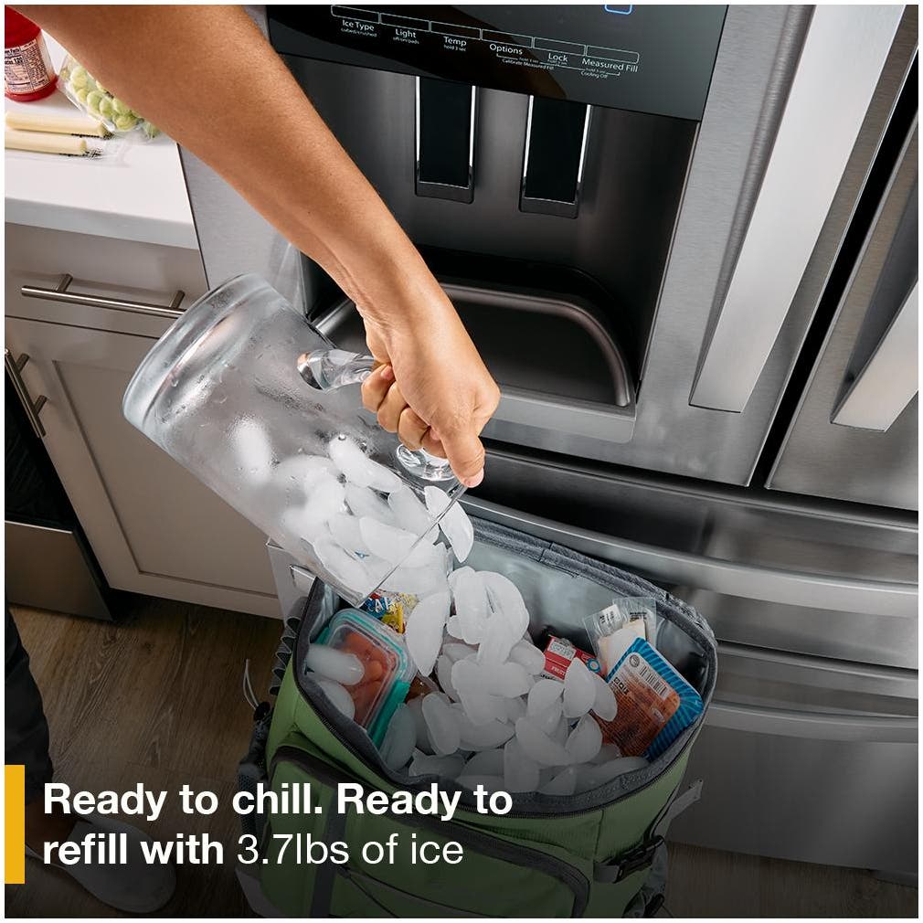 Whirlpool WRMF3636RZ Fingerprint-Resistant Stainless Steel