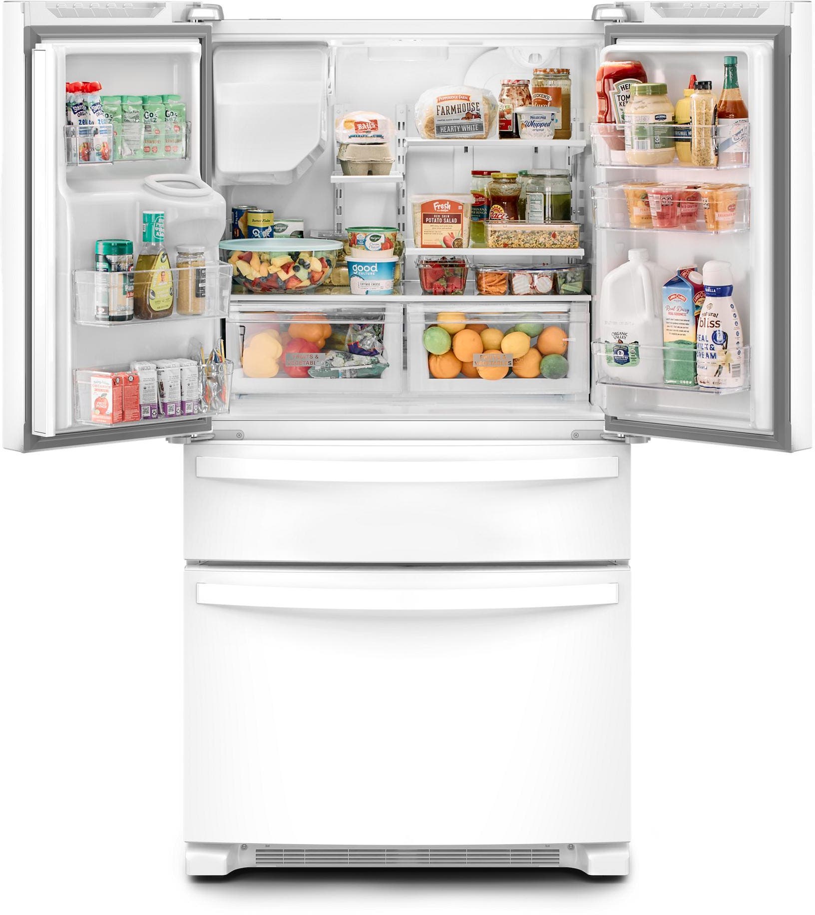 Whirlpool WRMF3636RW White
