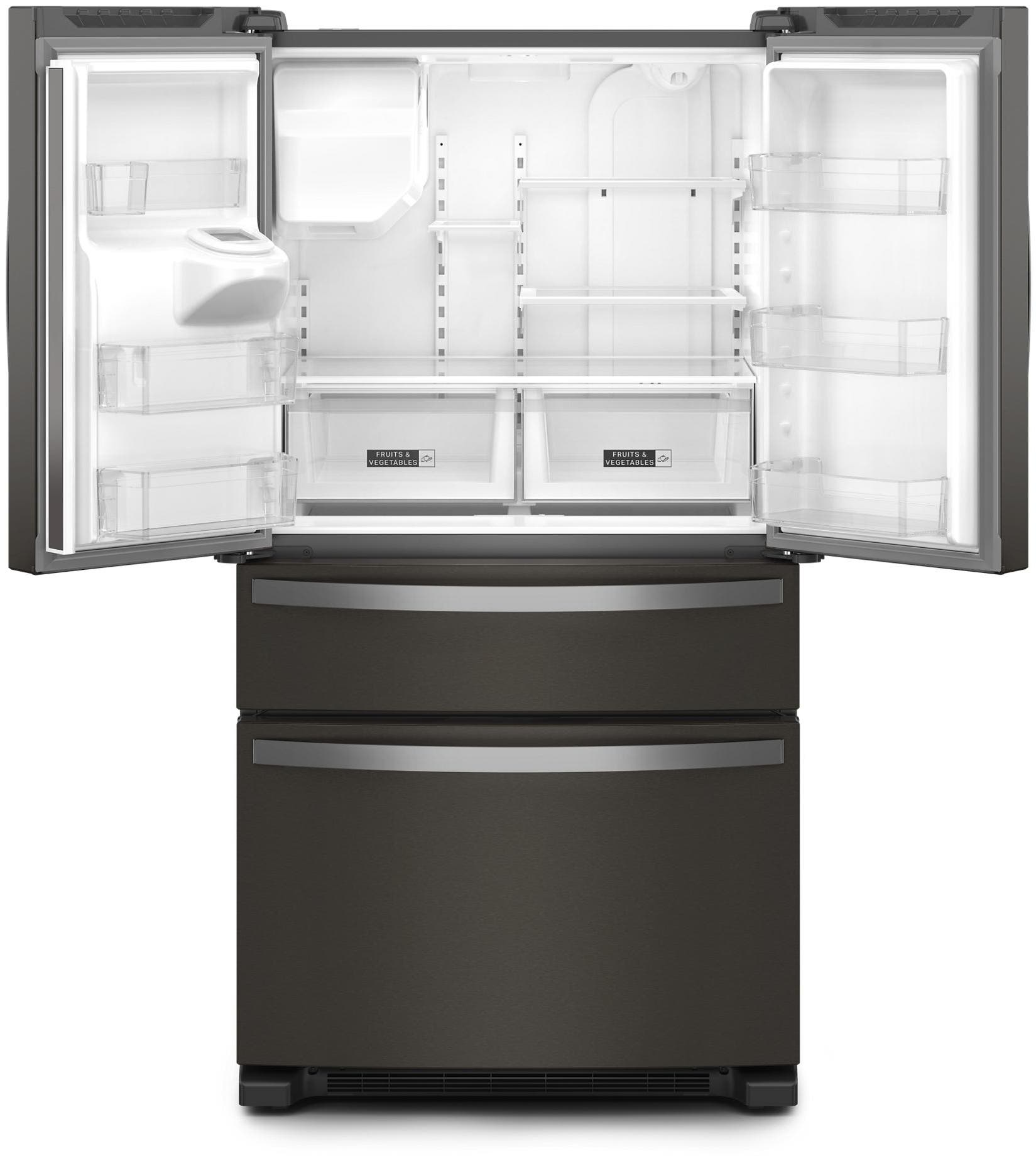 Whirlpool WRMF3636RV Fingerprint-Resistant Black Stainless Steel