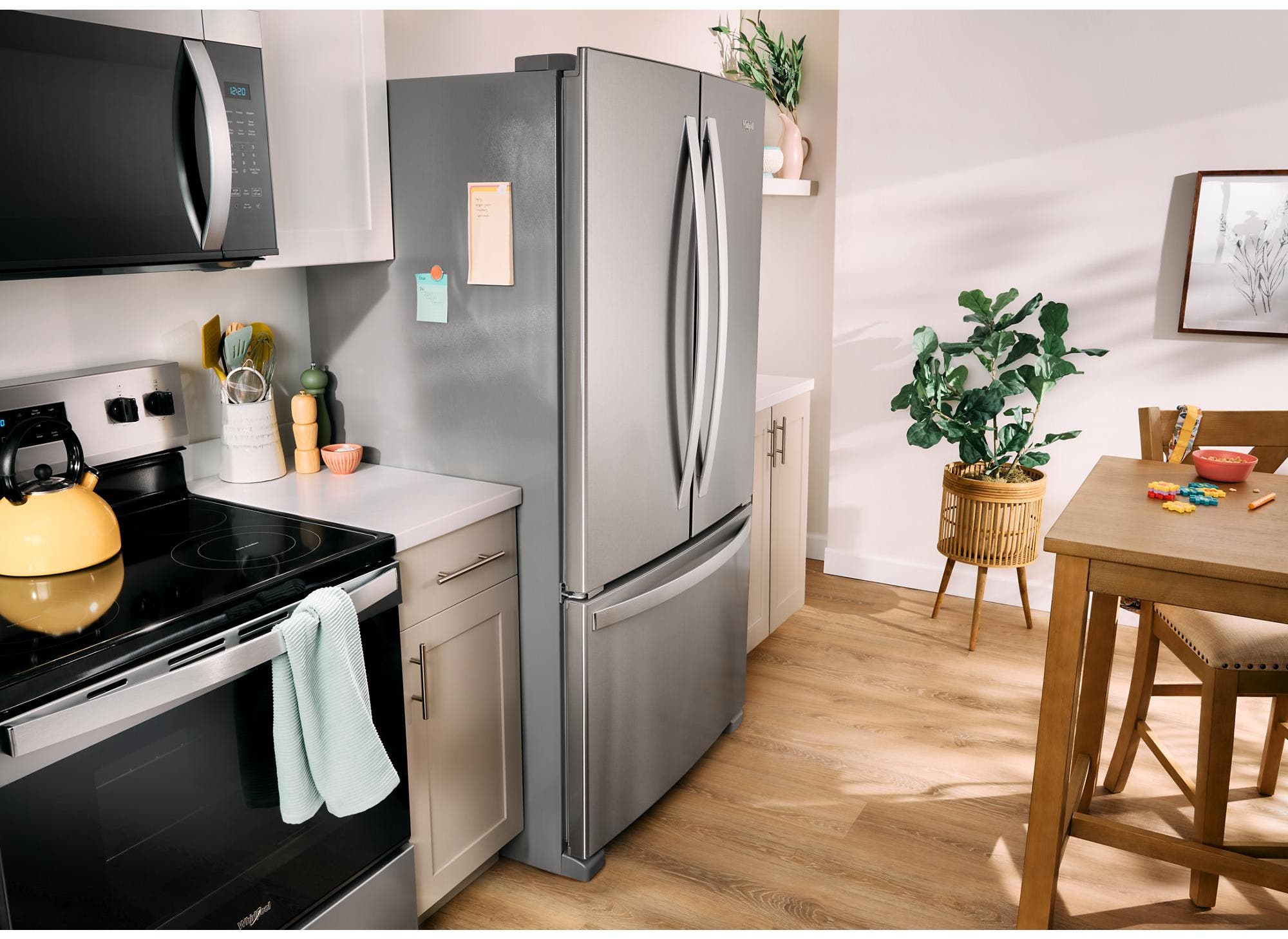 Whirlpool WRFF3236RV Fingerprint-Resistant Black Stainless Steel
