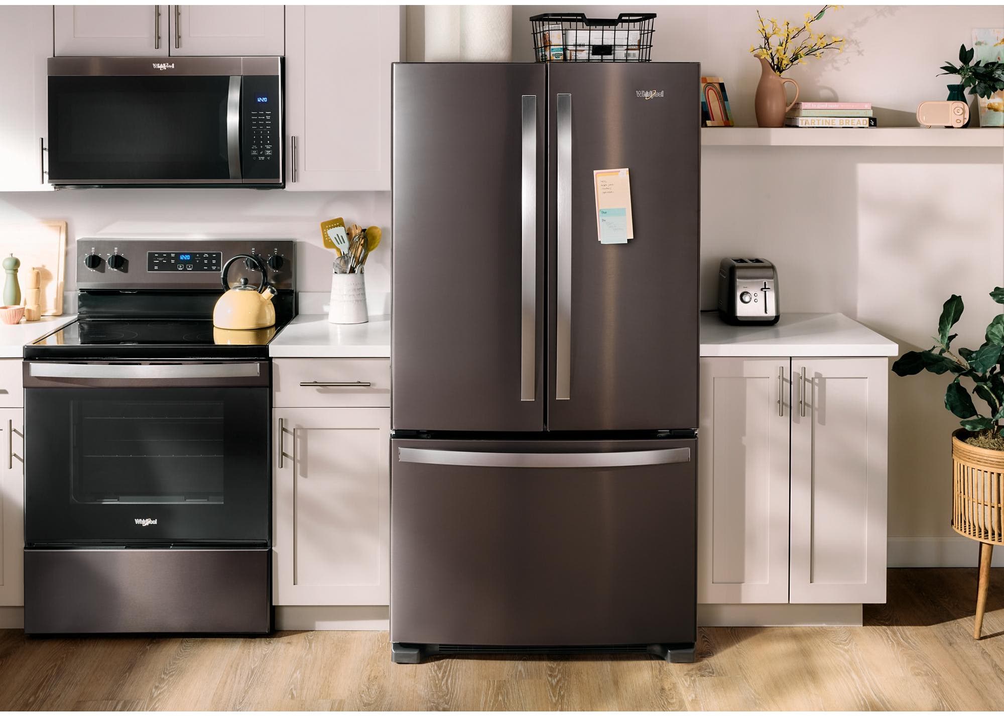 Whirlpool WRFF3236RV Fingerprint-Resistant Black Stainless Steel