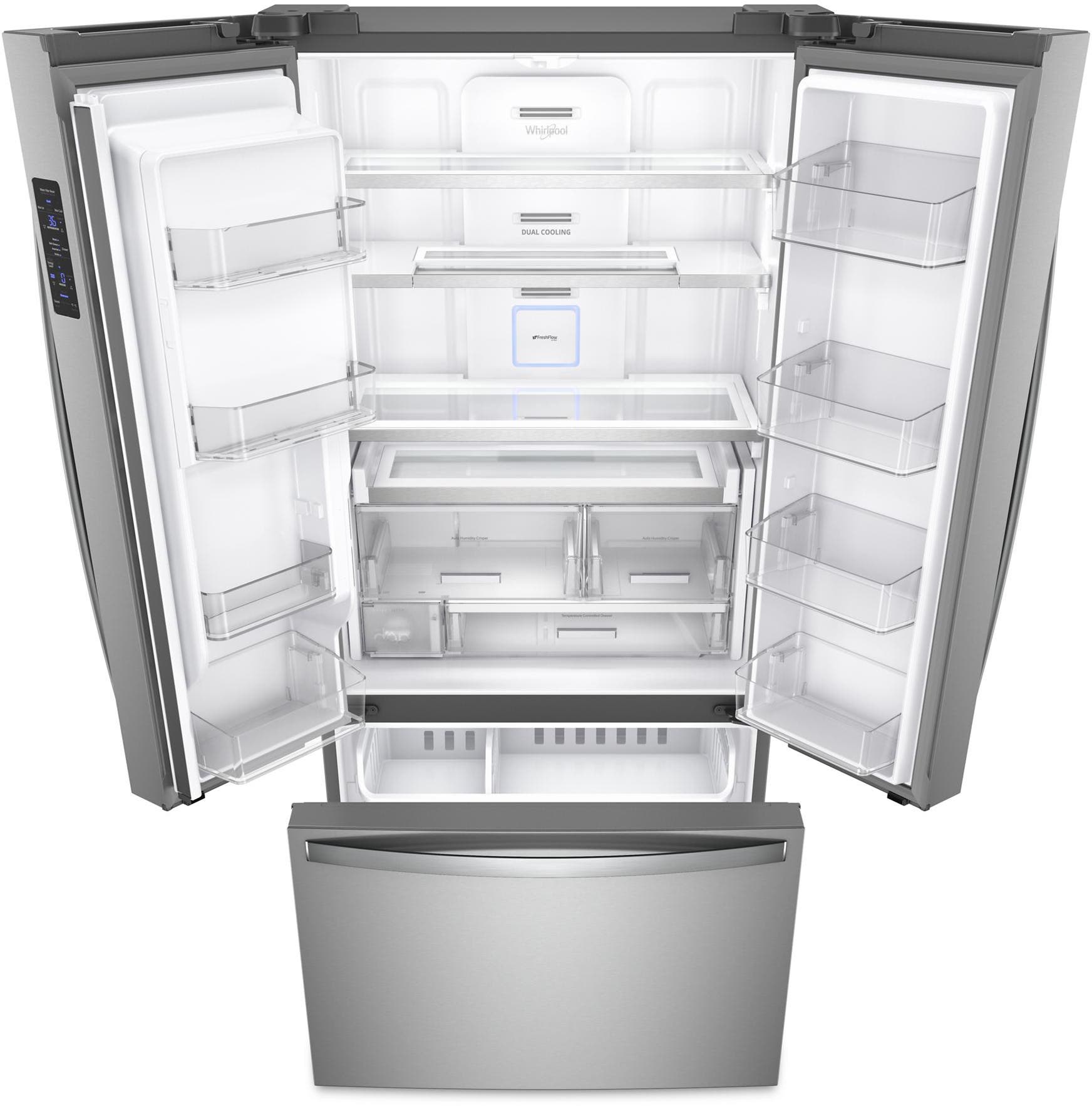 Whirlpool WRFC9636RZ Fingerprint-Resistant Stainless Steel