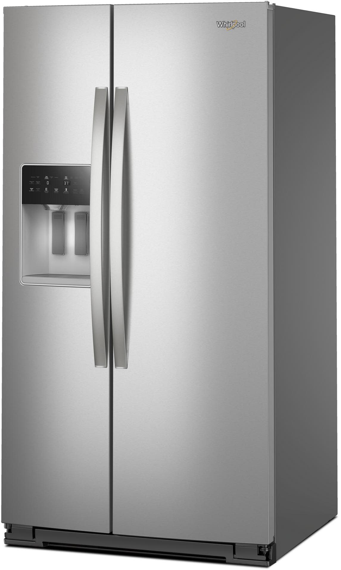 Whirlpool WRSF6536RZ Fingerprint-Resistant Stainless Steel