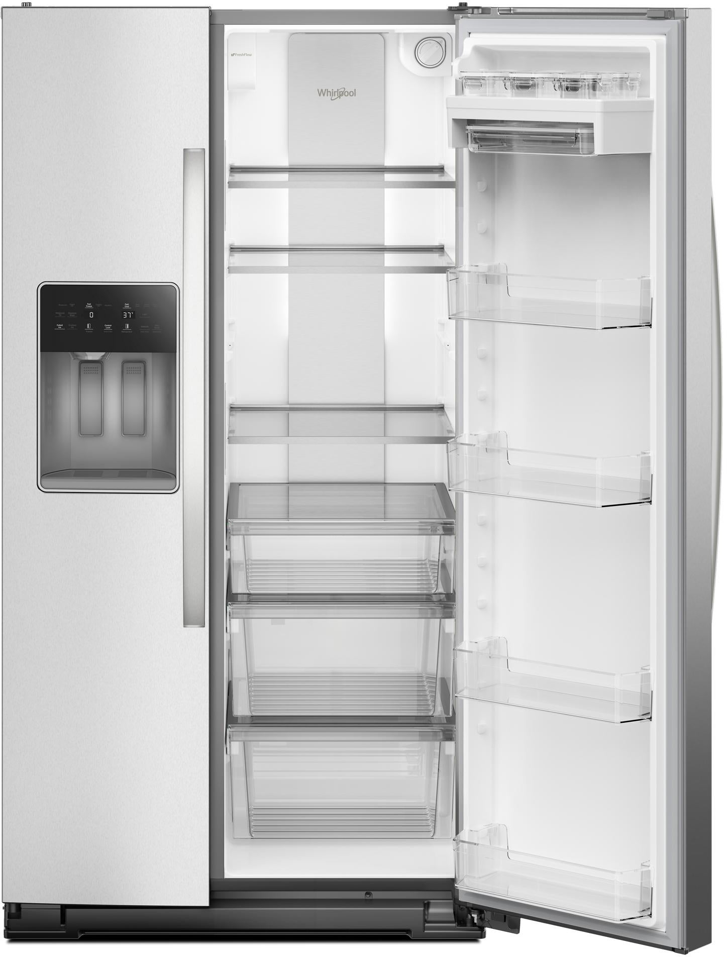 Whirlpool WRSF6536RZ 36-inch Standard Depth Side-by-Side