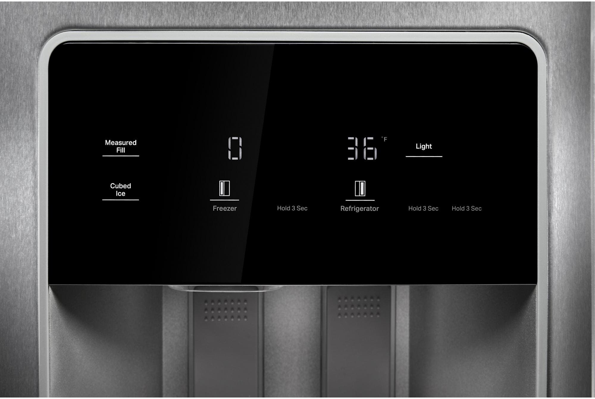 Whirlpool WRSF6536RZ Fingerprint-Resistant Stainless Steel