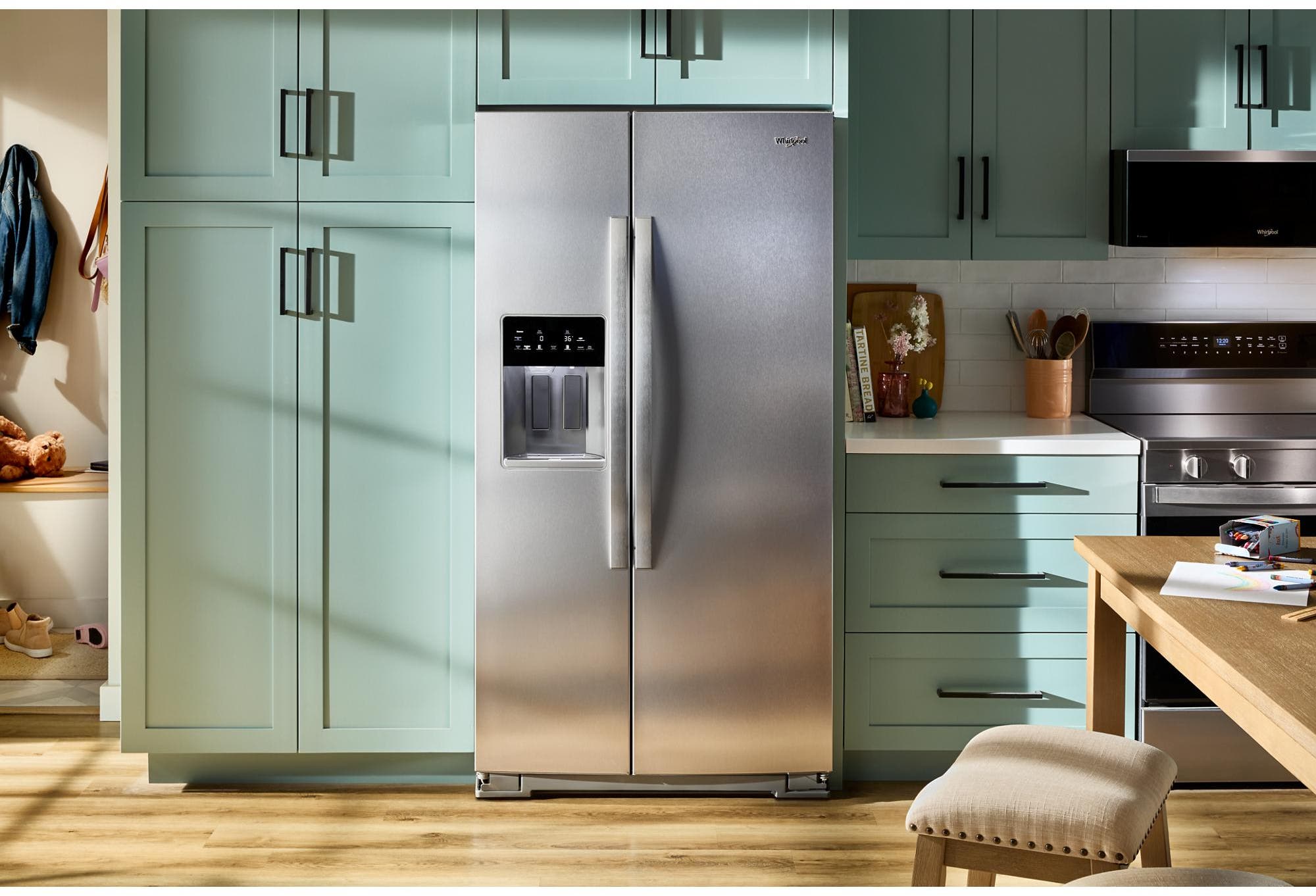 Whirlpool WRSC6536RZ Fingerprint-Resistant Stainless Steel