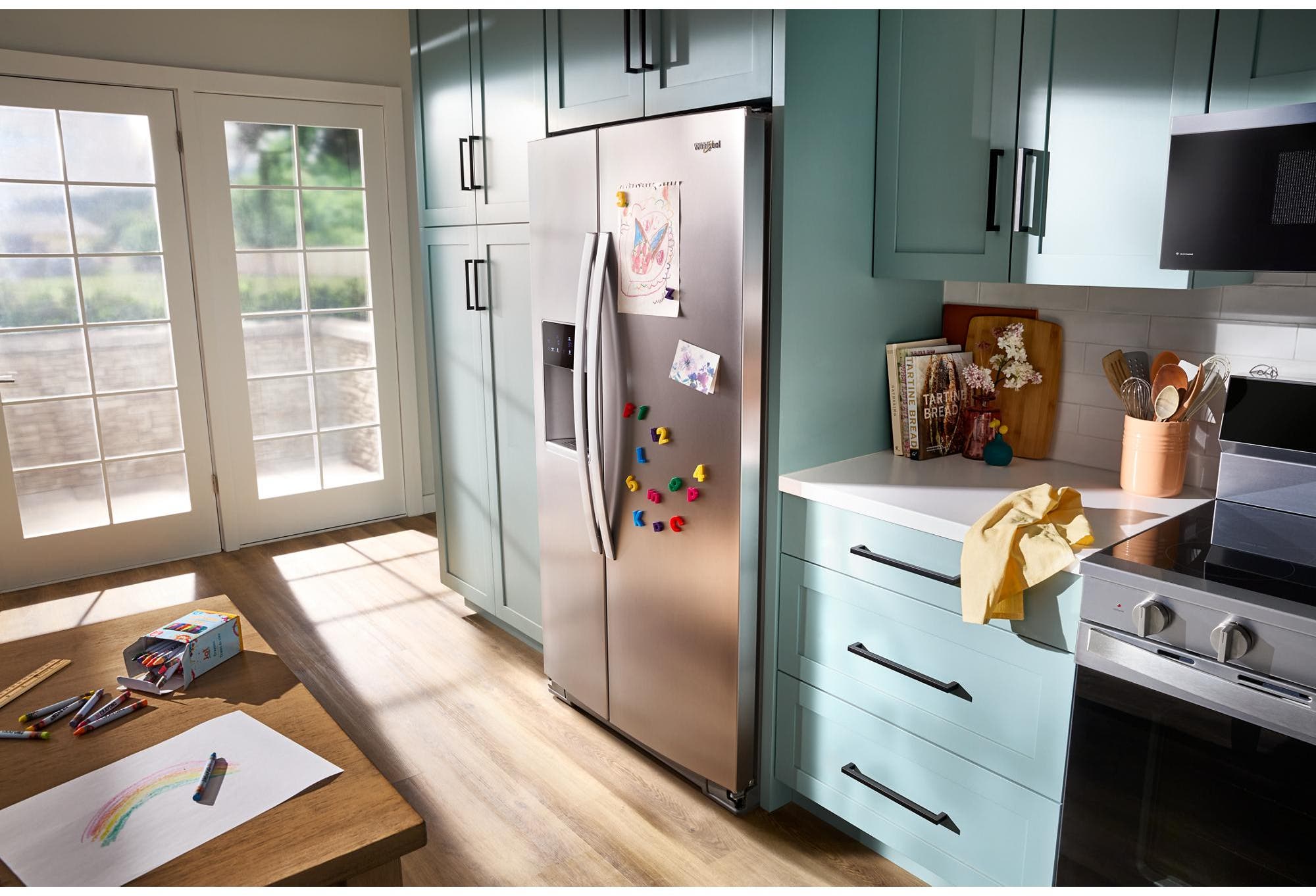 Whirlpool WRSC6536RZ Fingerprint-Resistant Stainless Steel