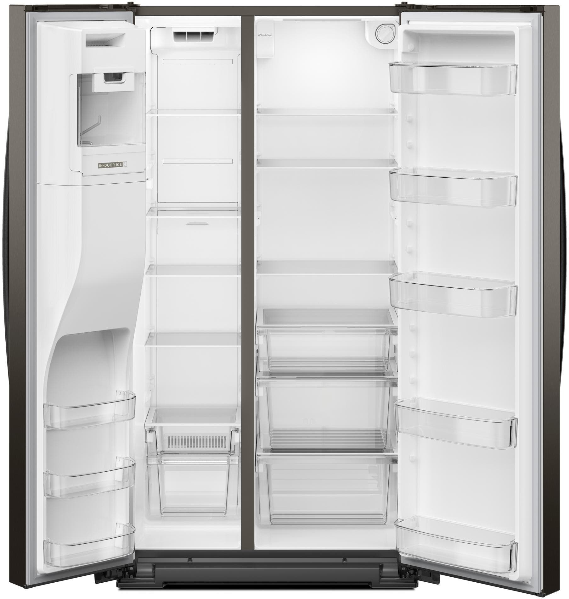 Whirlpool WRSC5536RV Fingerprint-Resistant Black Stainless Steel