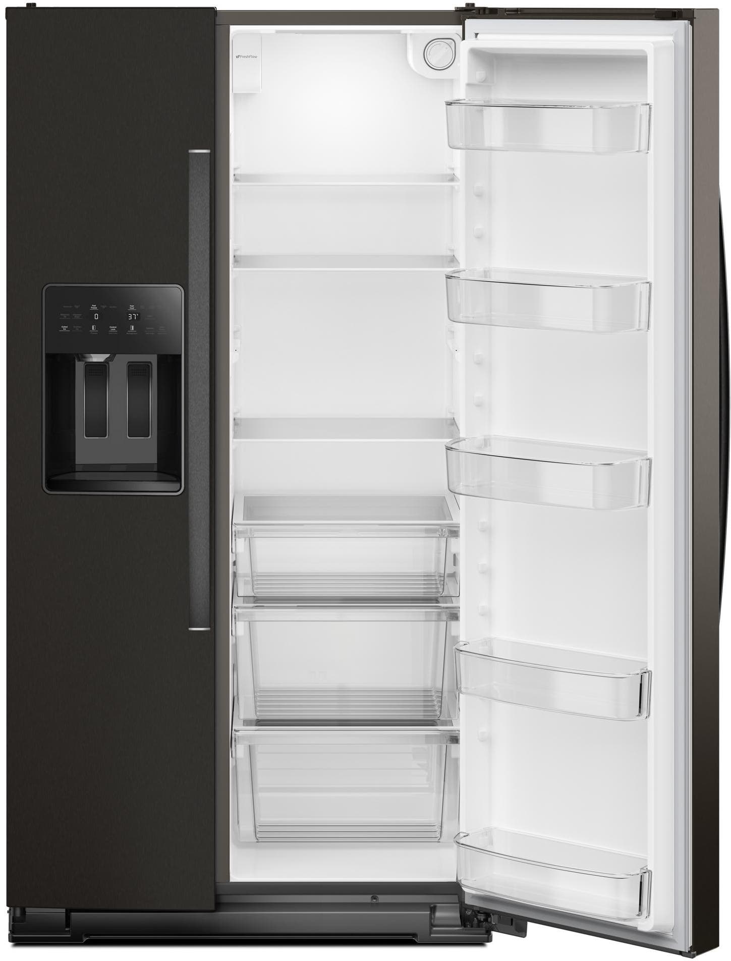 Whirlpool WRSC5536RV Fingerprint-Resistant Black Stainless Steel