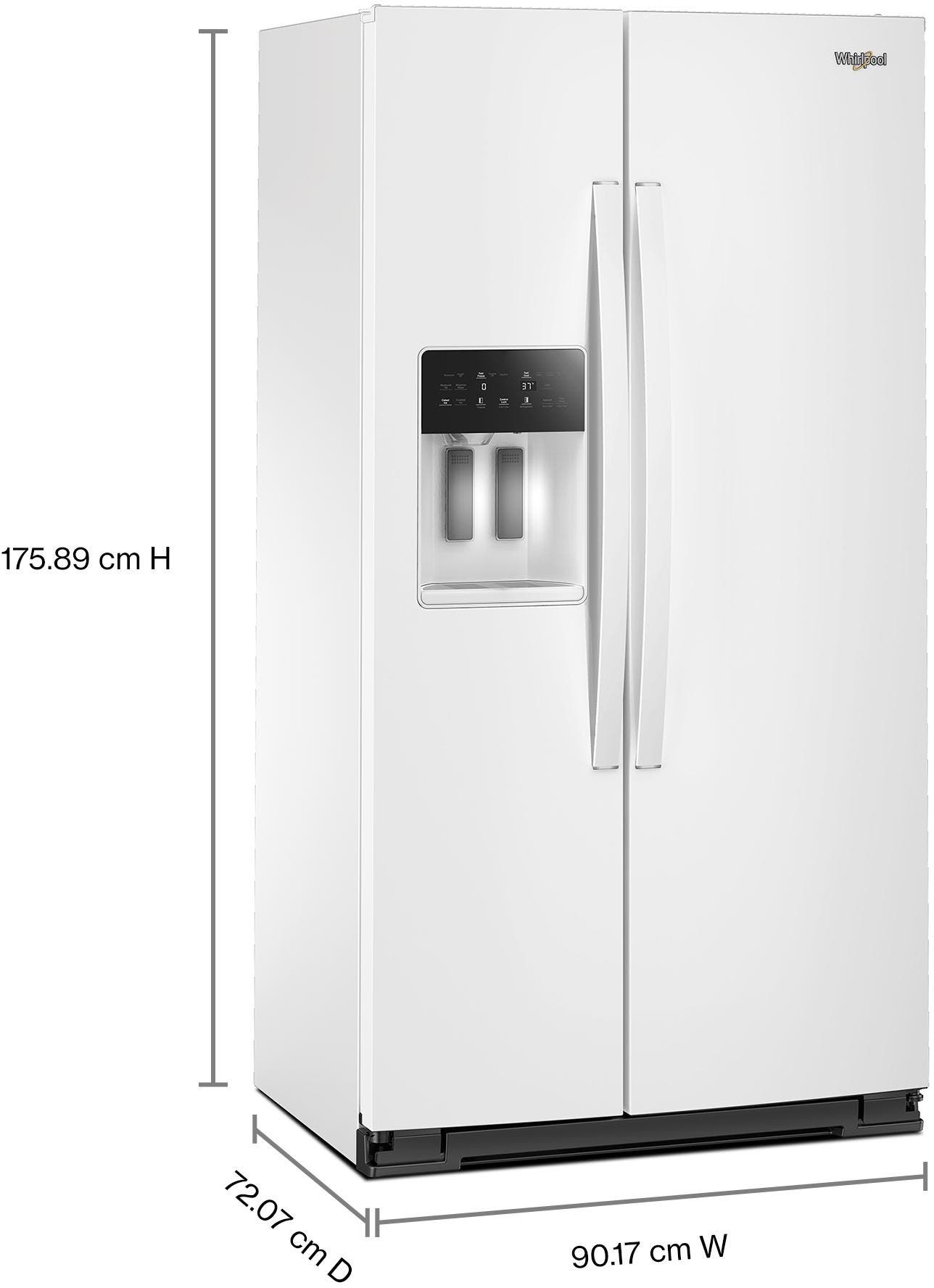 Whirlpool WRSC5536RW White