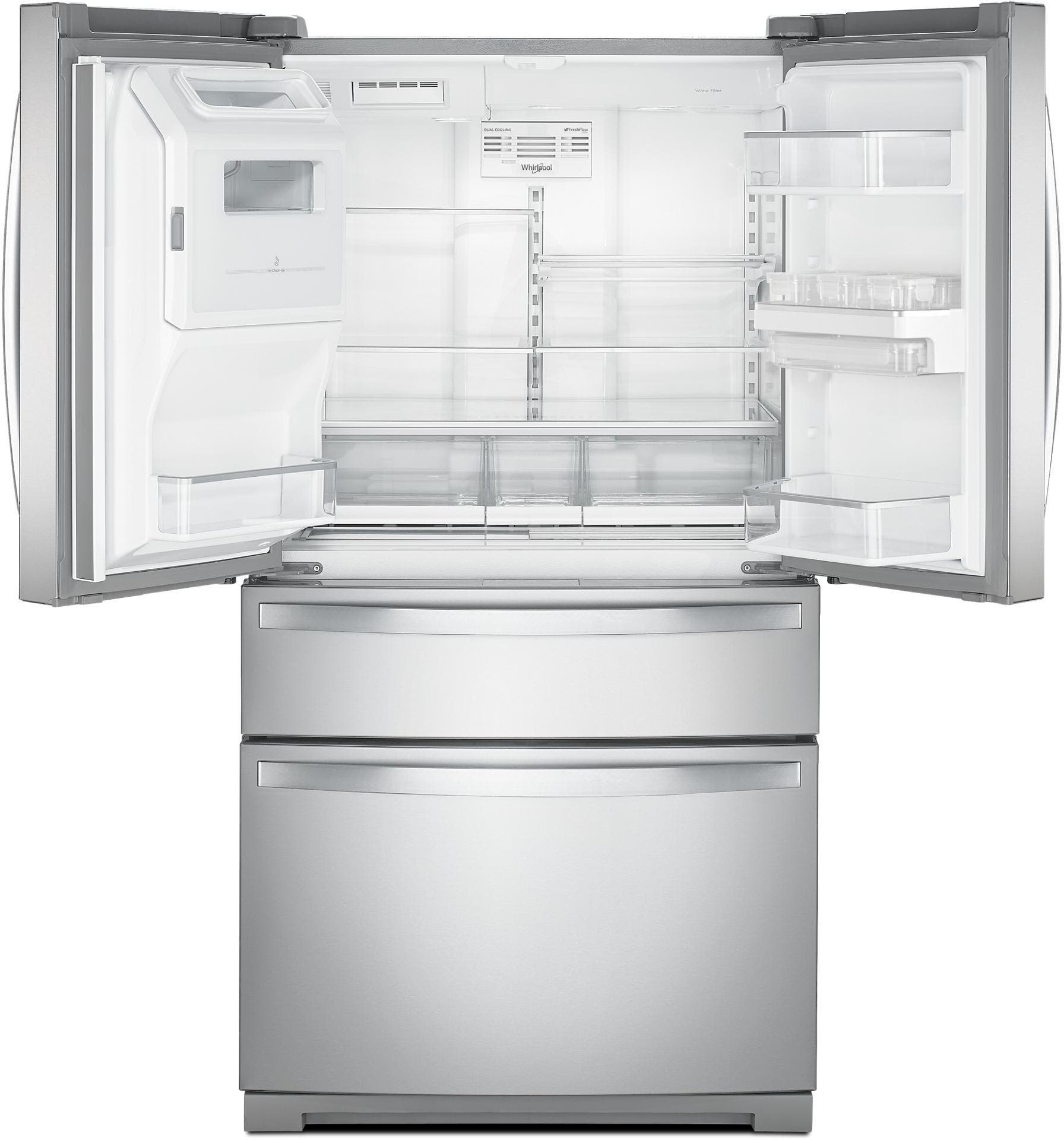 Whirlpool WRMF7736PZ Fingerprint-Resistant Stainless Steel