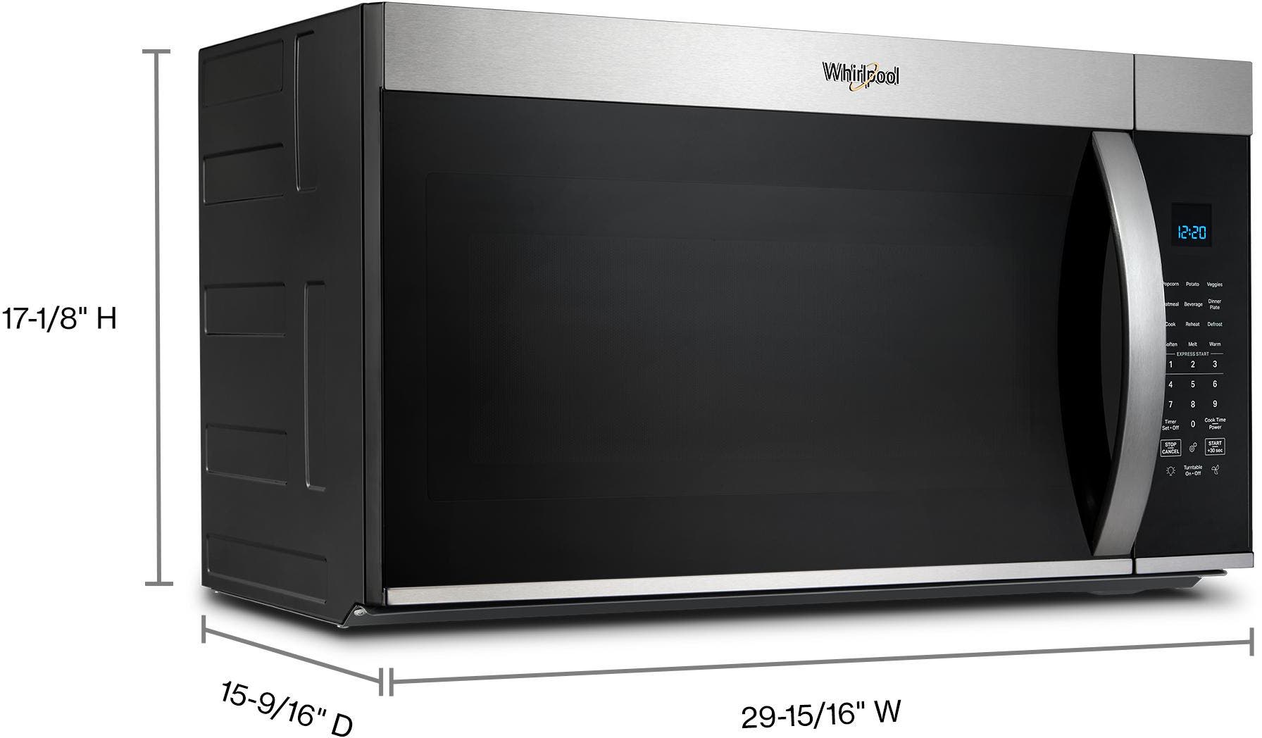 Whirlpool WMMS3330RZ Stainless Steel