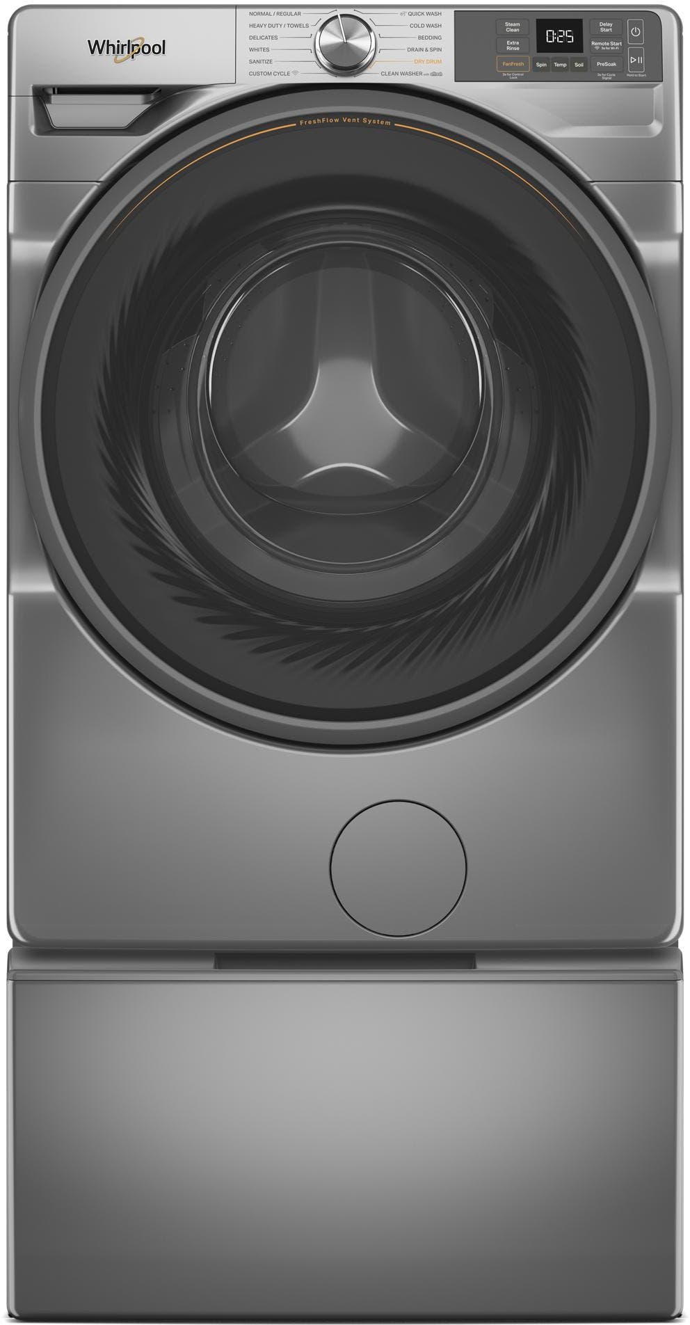 Whirlpool WFP2715RR Radiant Silver