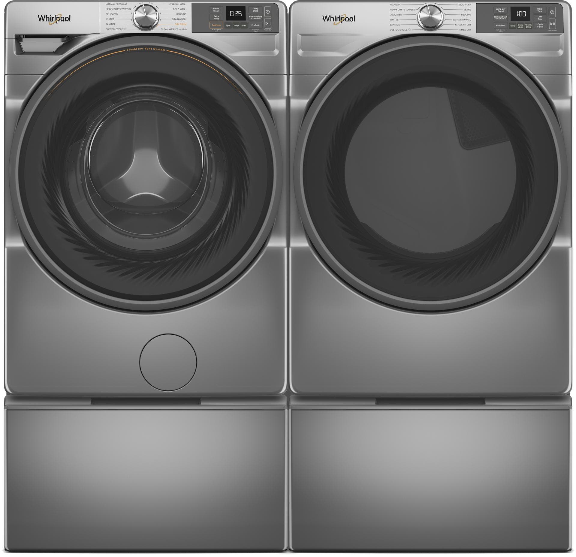Whirlpool WFP2715RR Radiant Silver