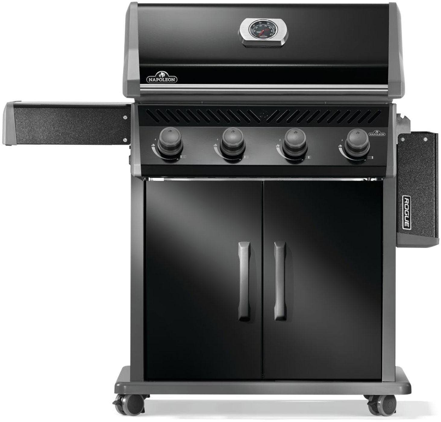 Napoleon R525PK2SS Black With Stainless Steel Grids, Liquid Propane