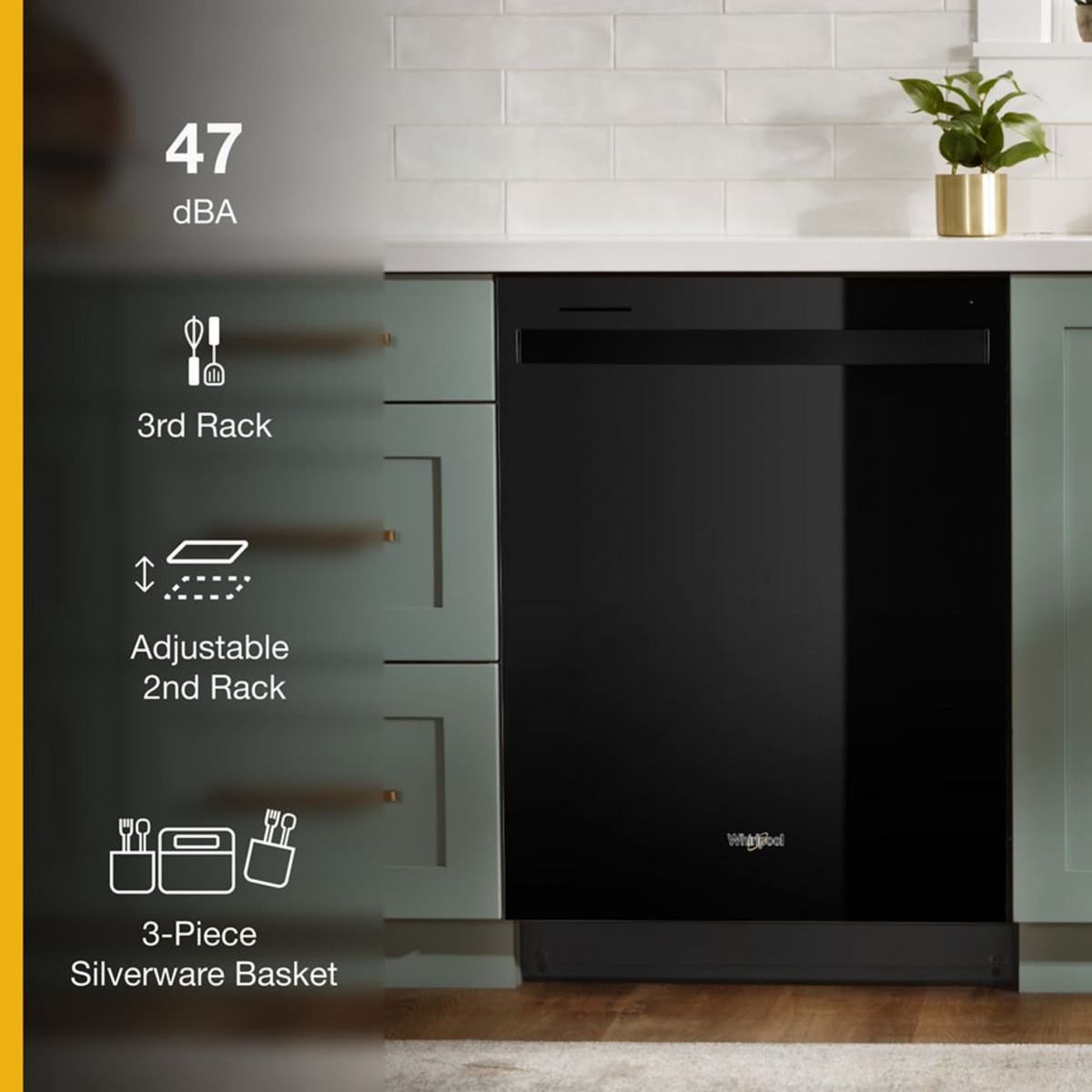 Whirlpool WDT750SAKB Black