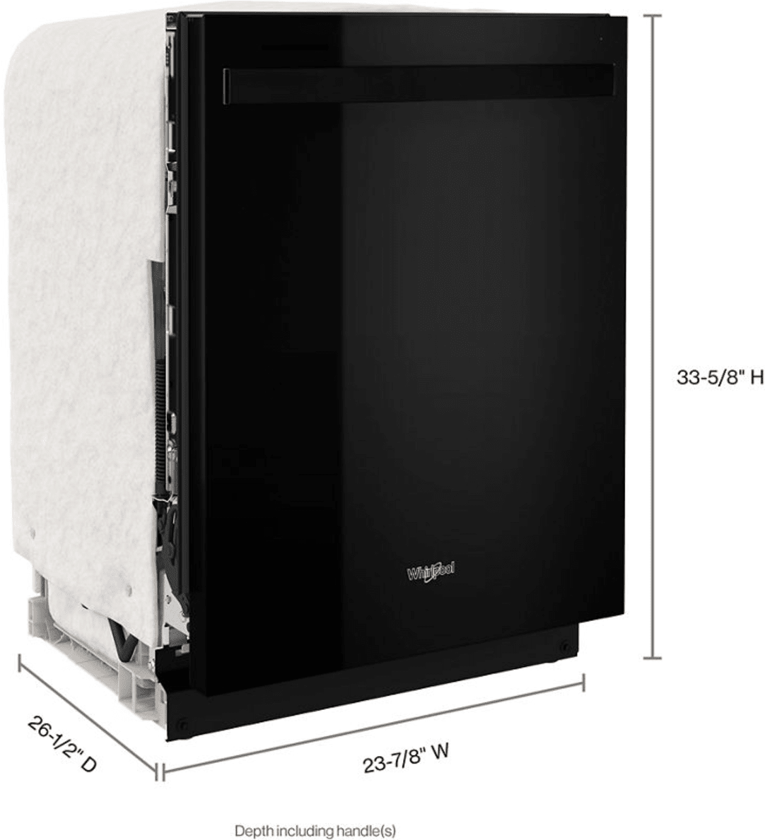 Whirlpool WDT750SAKB Black