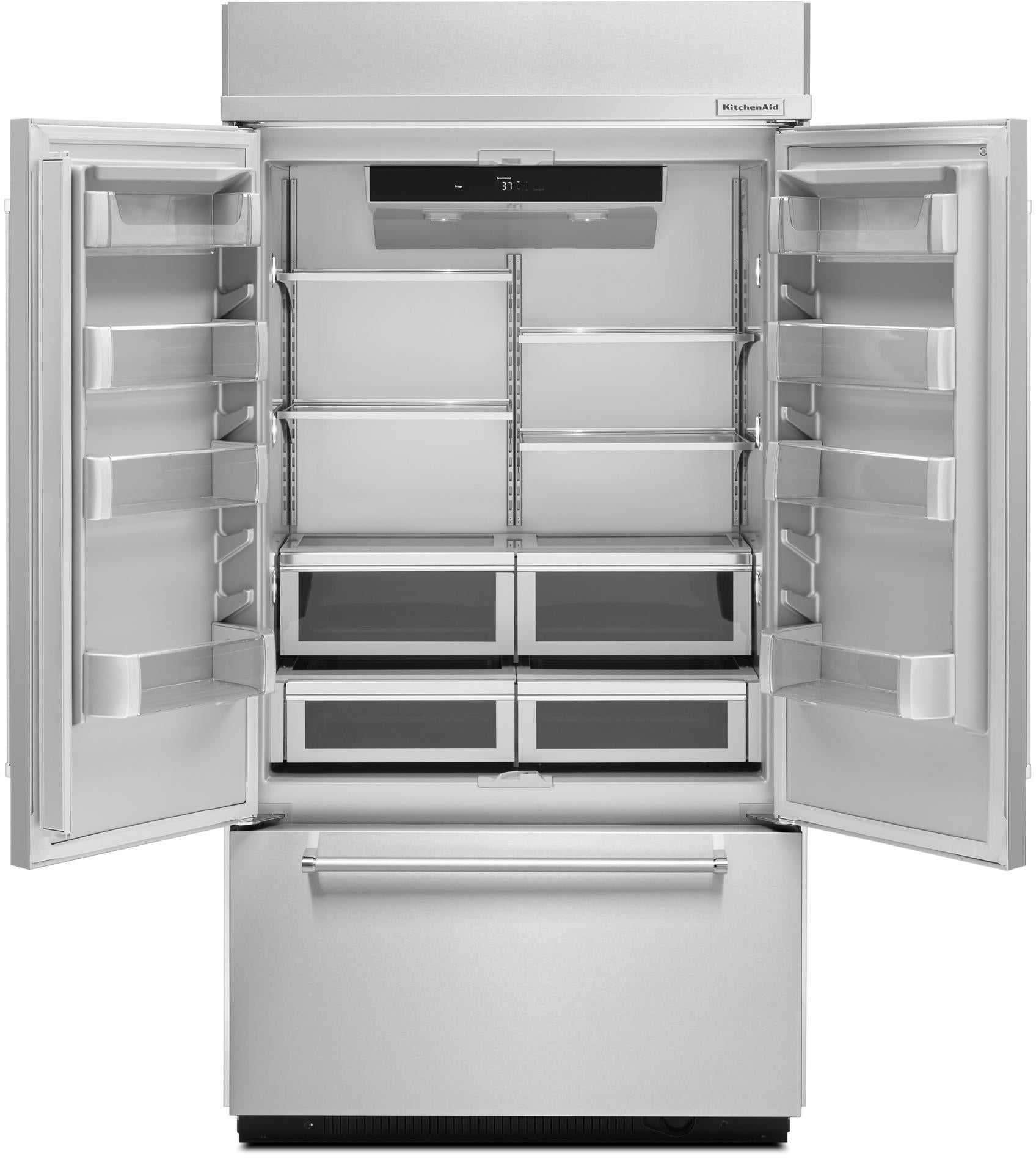 KitchenAid KBFN502EPA 42 Inch Built-In French Door Refrigerator