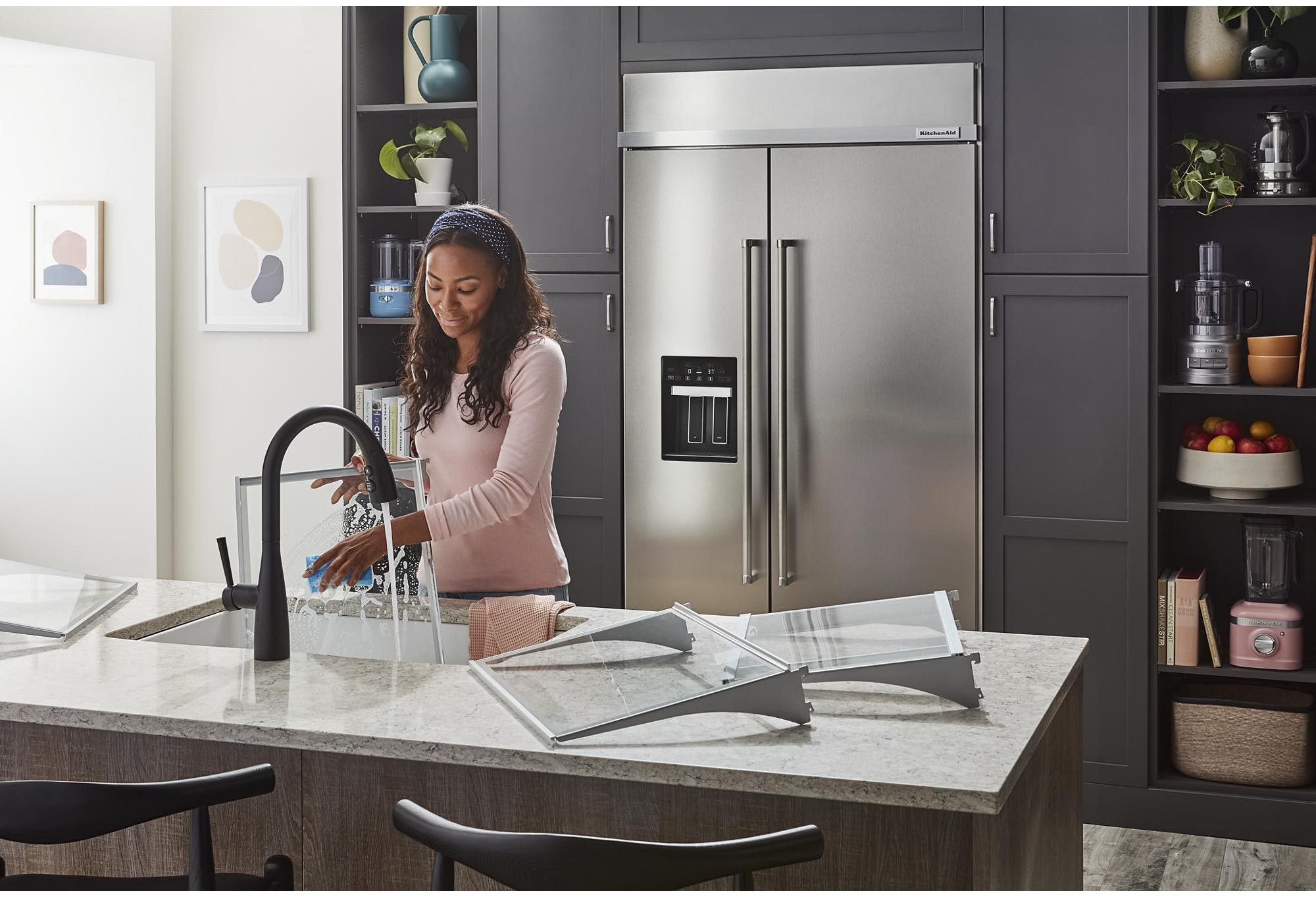 KitchenAid KBSD702MPS Stainless Steel with PrintShield Finish