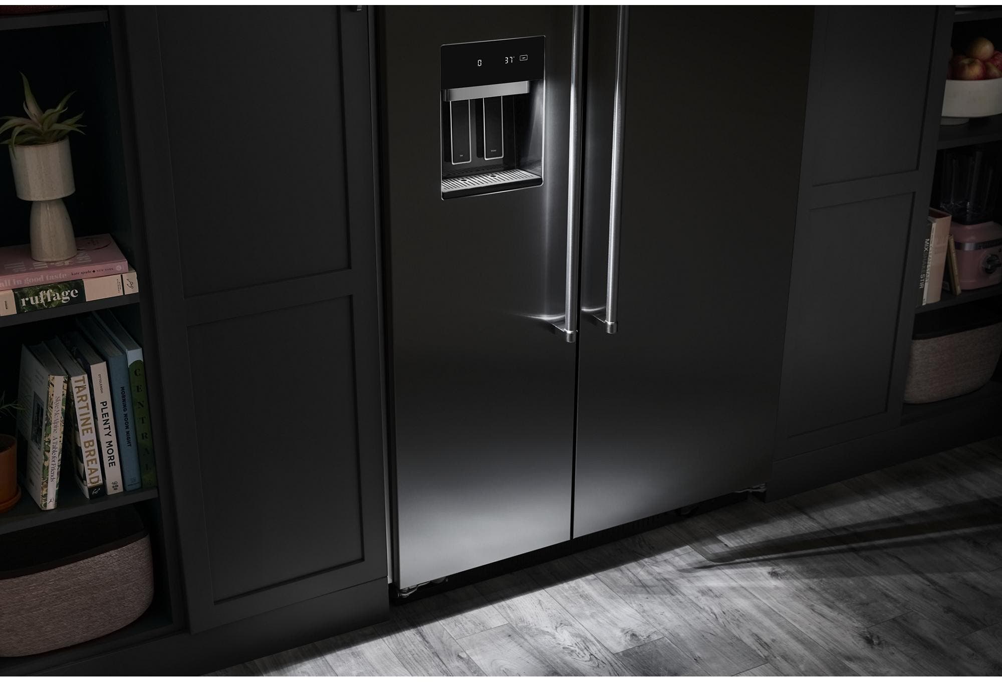 KitchenAid KBSD708MBS Black Stainless Steel