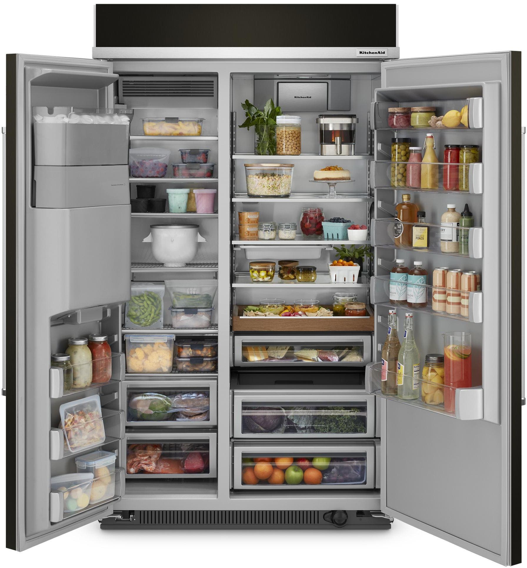 KitchenAid KBSD708MBS Black Stainless Steel
