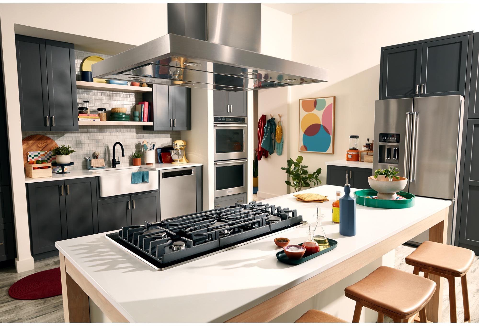 KitchenAid KRFF577KPS 36 Inch Freestanding French Door