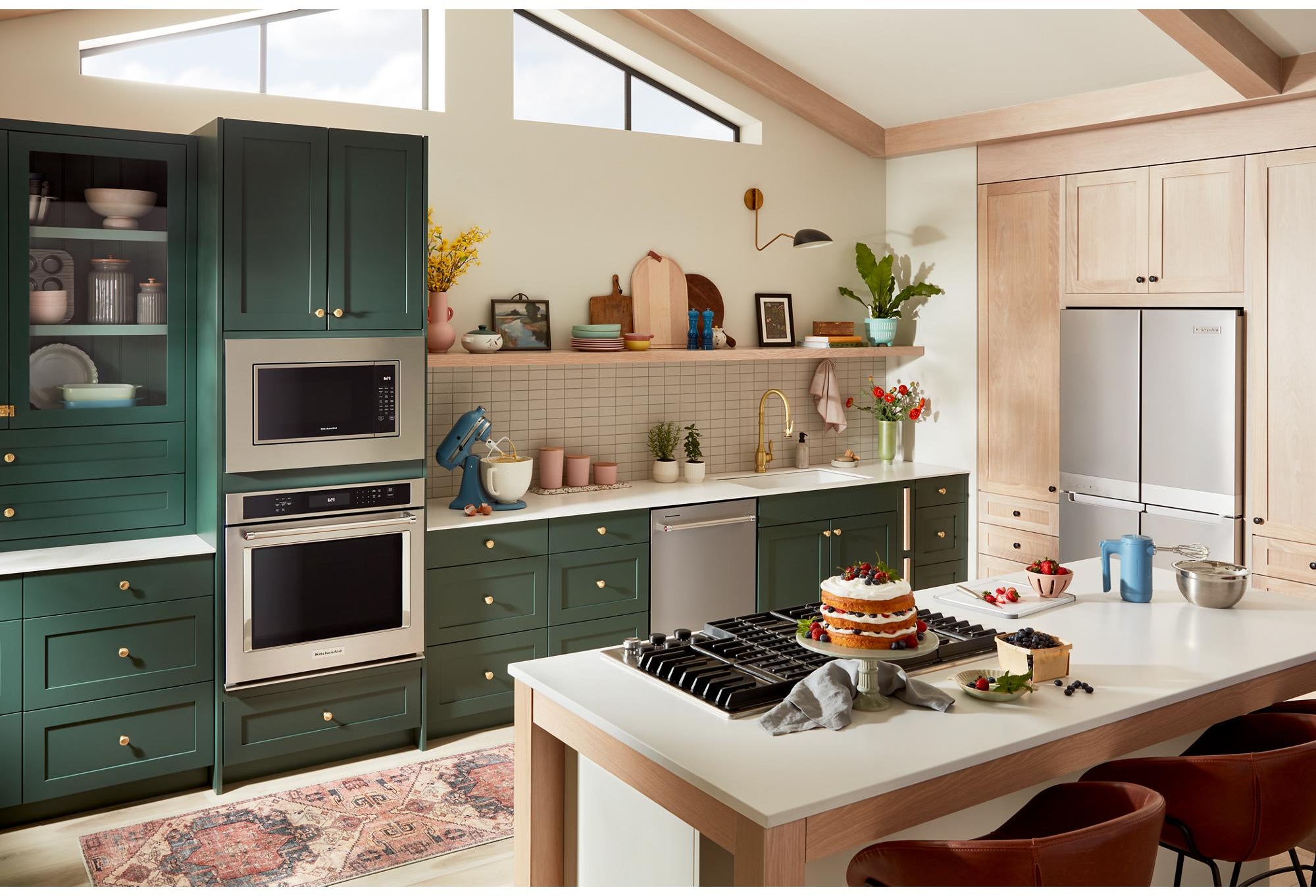 キッチン家電 Hidechan KitchenAid KRQC506MPS 36 Inch Counter-Depth 4-Door French Door