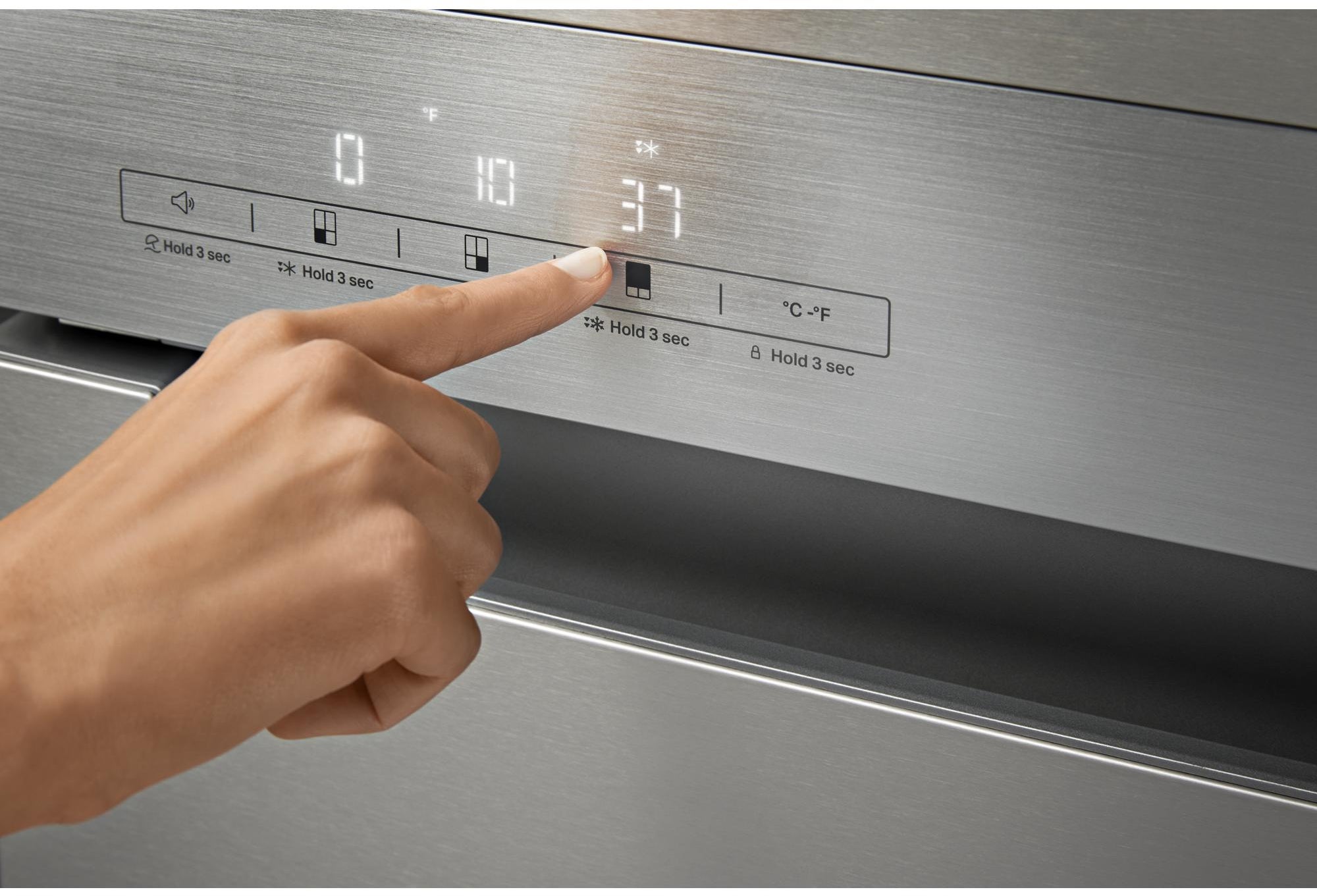 KitchenAid KRQC506MPS 36 Inch Counter-Depth 4-Door French Door