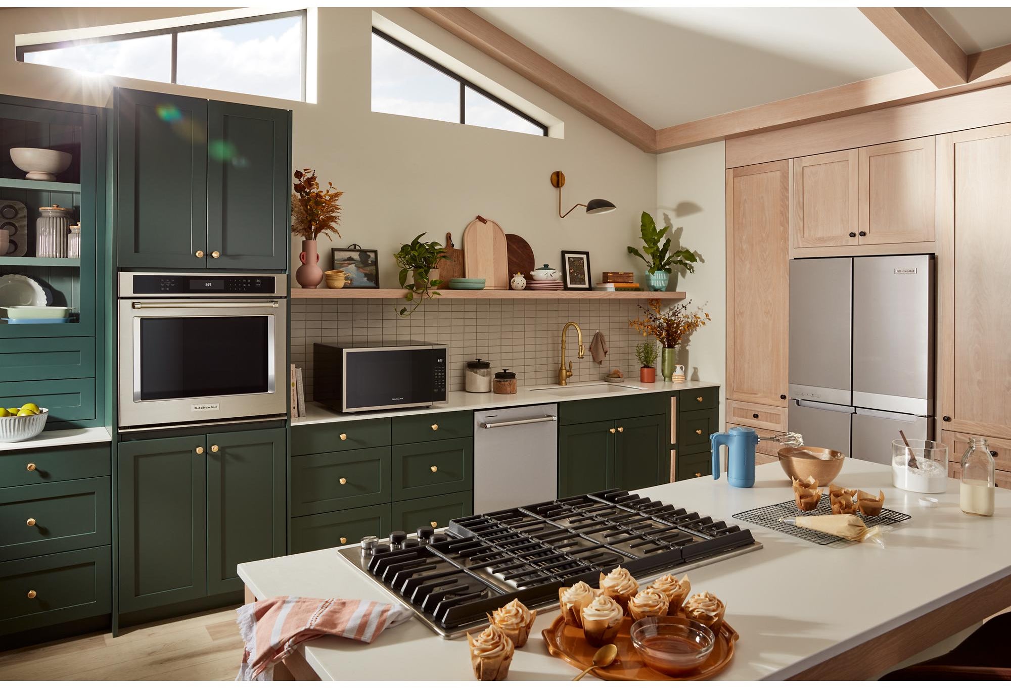 KitchenAid KRQC506MPS 36 Inch Counter-Depth 4-Door French Door