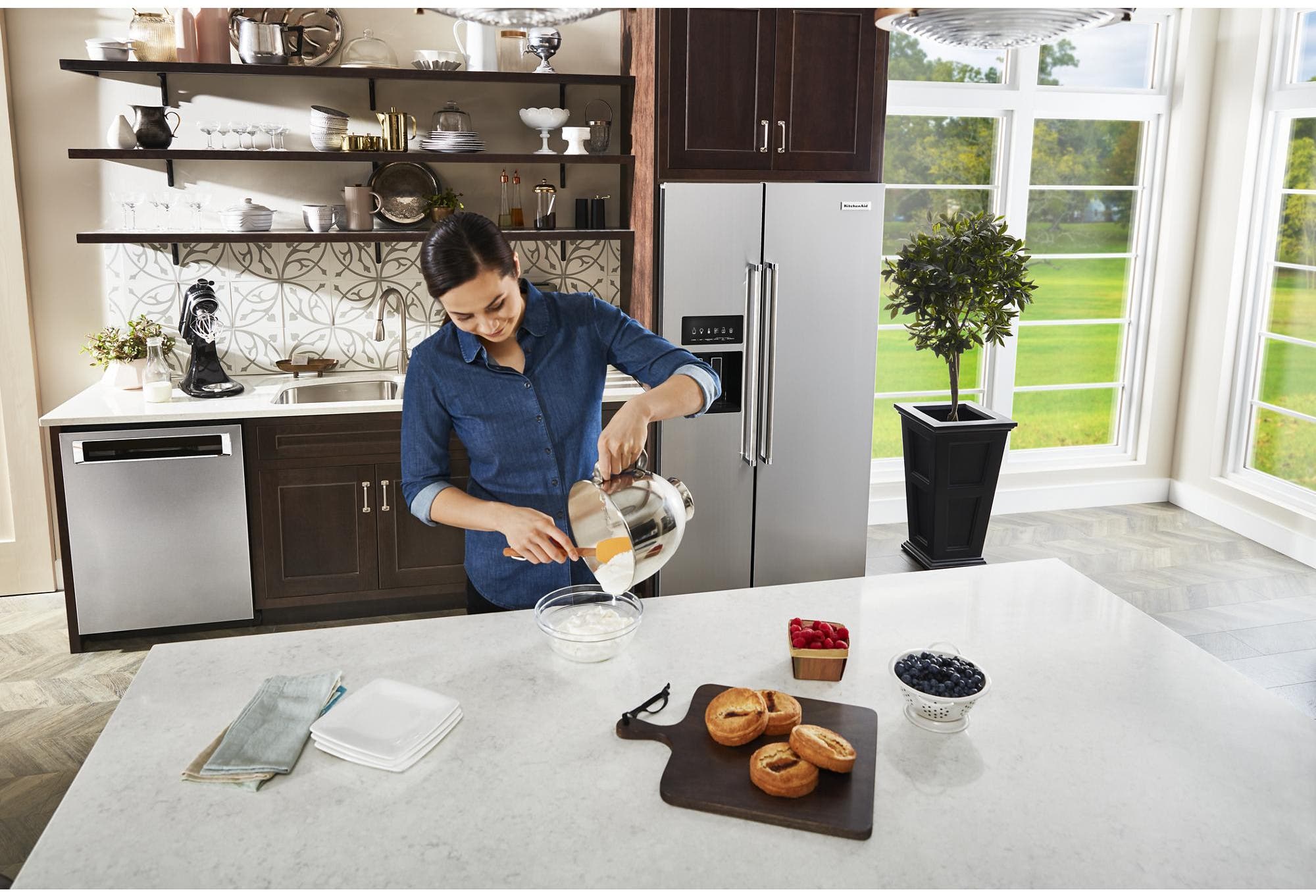 KitchenAid KRSC700HPS Stainless Steel with Printshield Finish