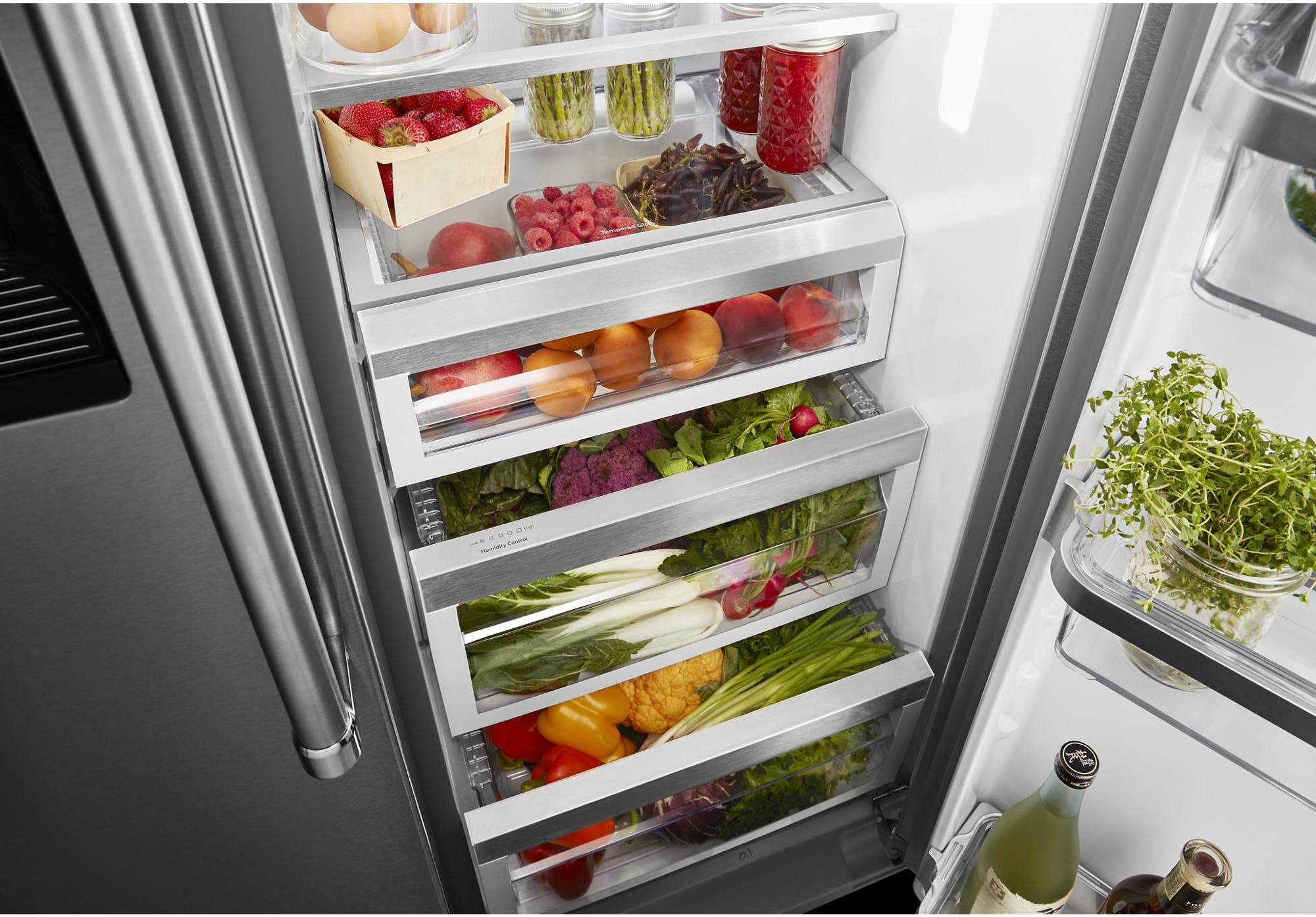 KitchenAid KRSC703HPS Stainless Steel with Printshield Finish