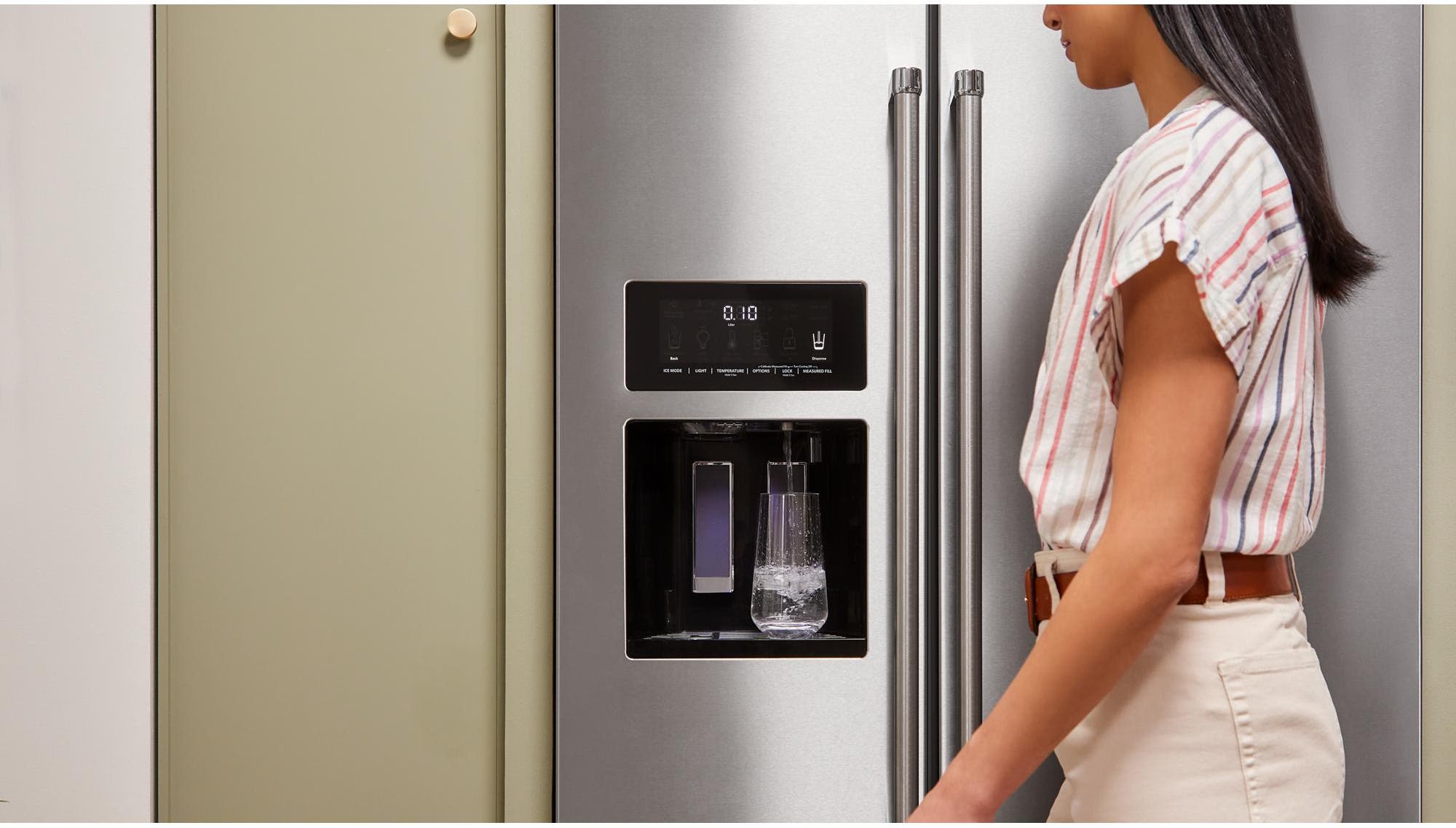 KitchenAid KRSF705HBS Black Stainless Steel, Print Shield