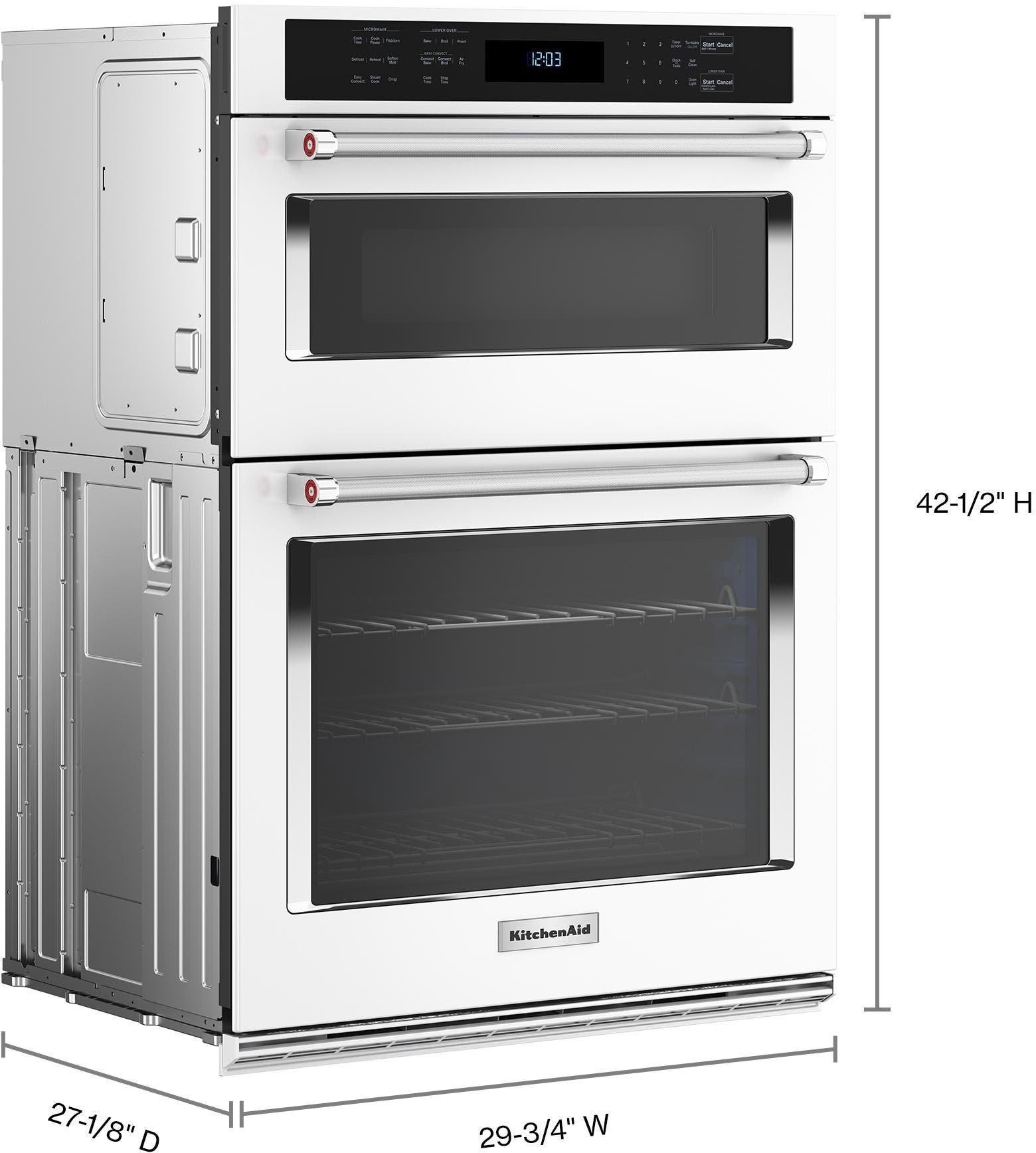 KitchenAid KOEC530PWH White